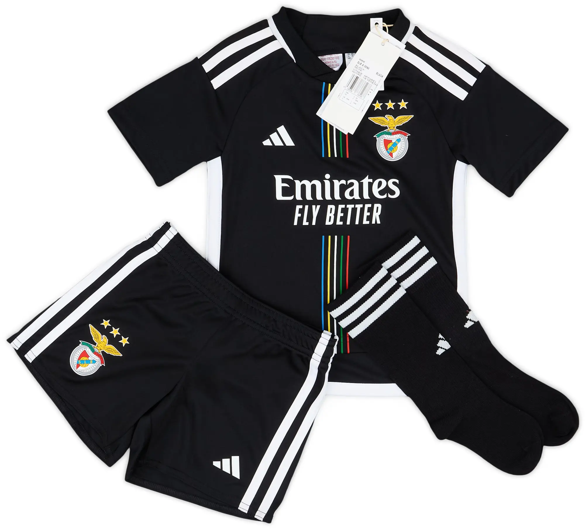 adidas 2023-24 Benfica Away Full Kit (18-24 Months)