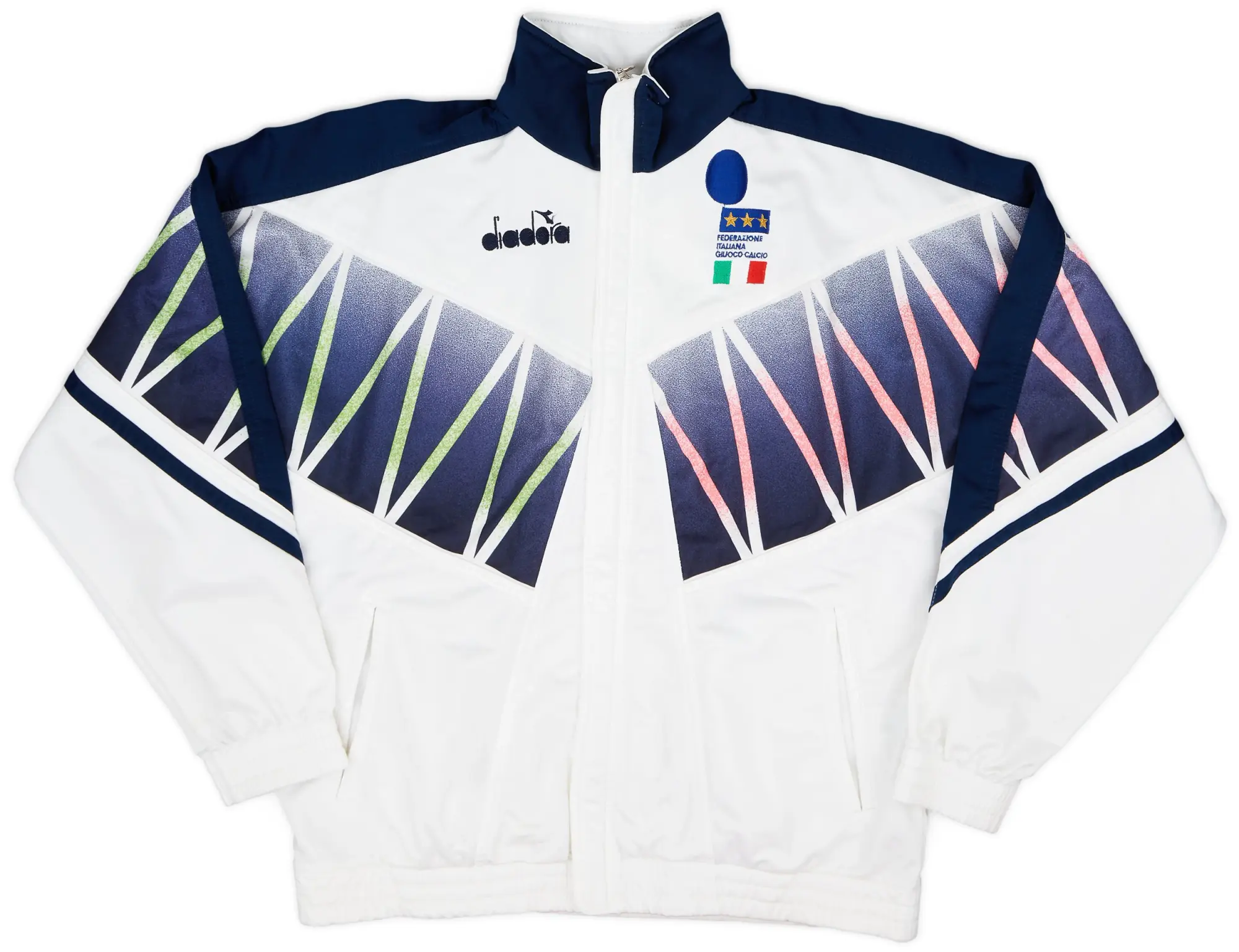 1994 Italy Diadora Track Jacket - 8/10 - (M)