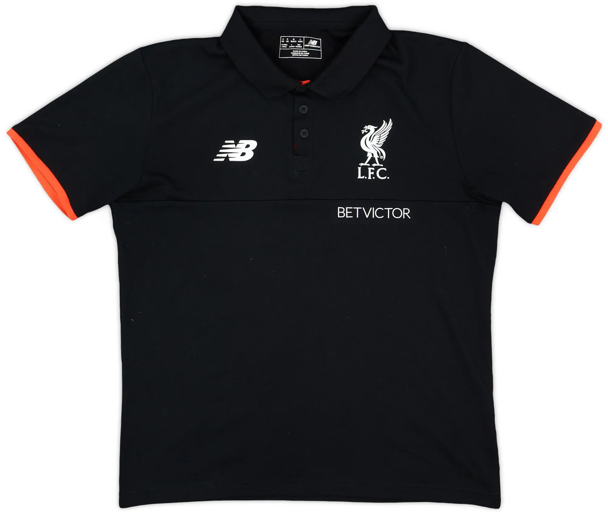 2016-17 Liverpool New Balance Polo Shirt - 9/10 - (M)