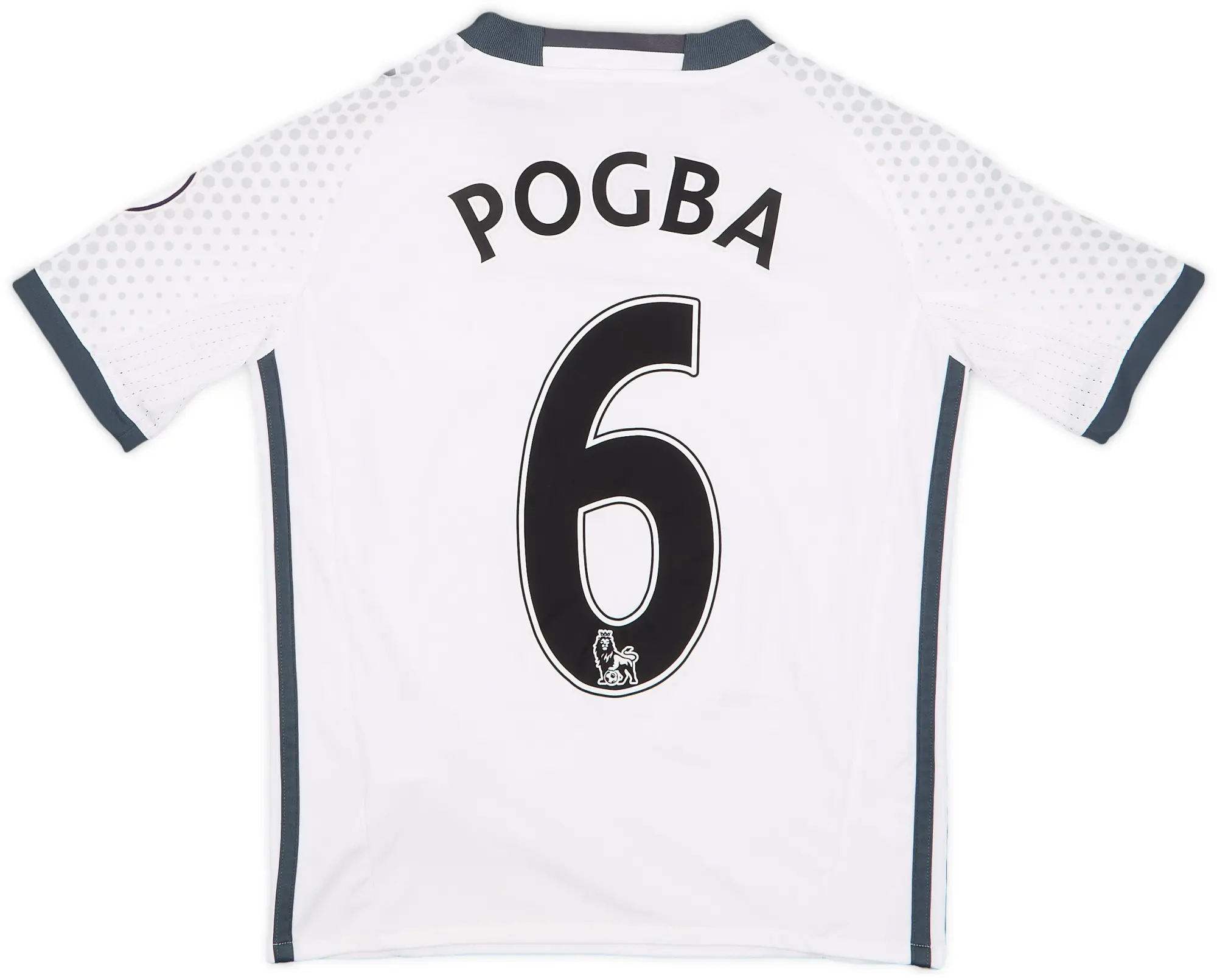 adidas 2016-17 Manchester United Third Shirt Pogba #6 - 7/10 - (S.Boys)