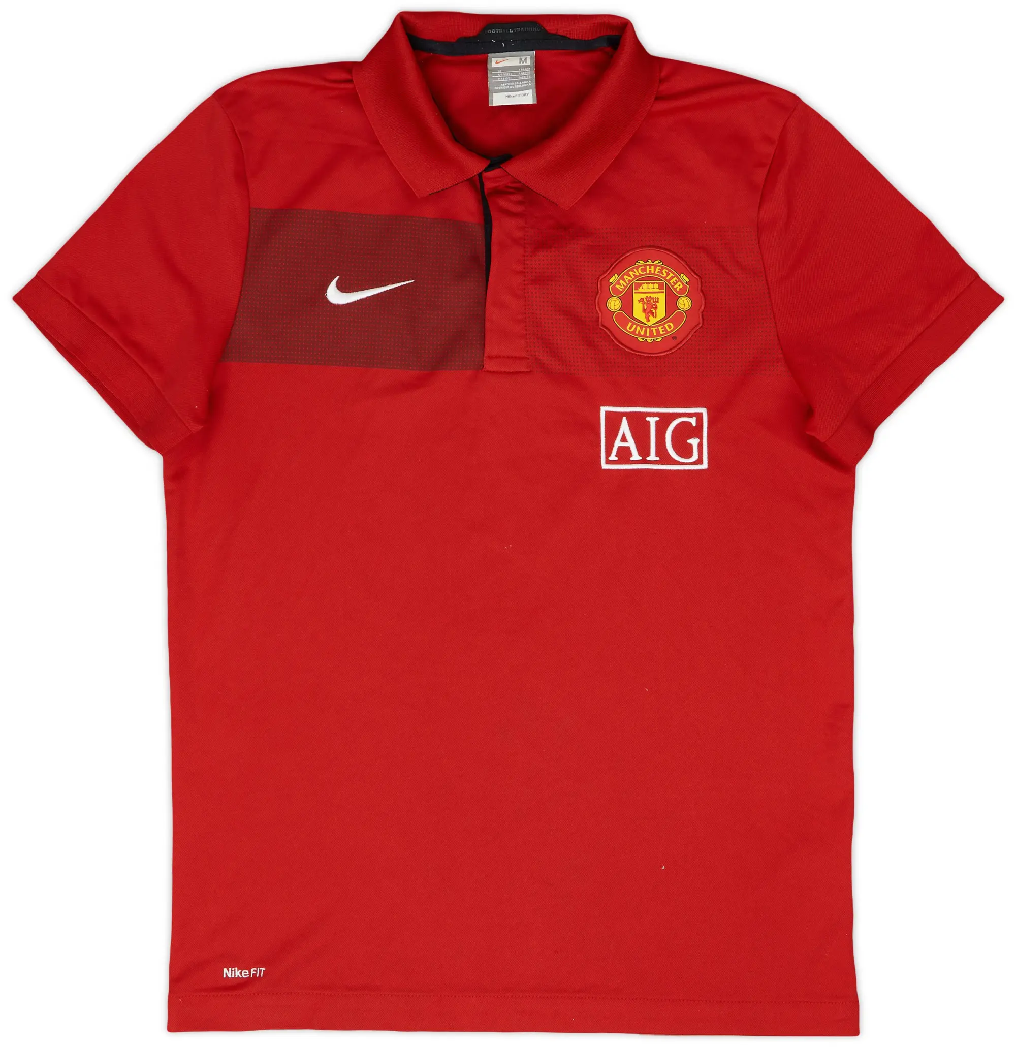 2009-10 Manchester United Nike Training Shirt - 7/10 - (M.Boys)
