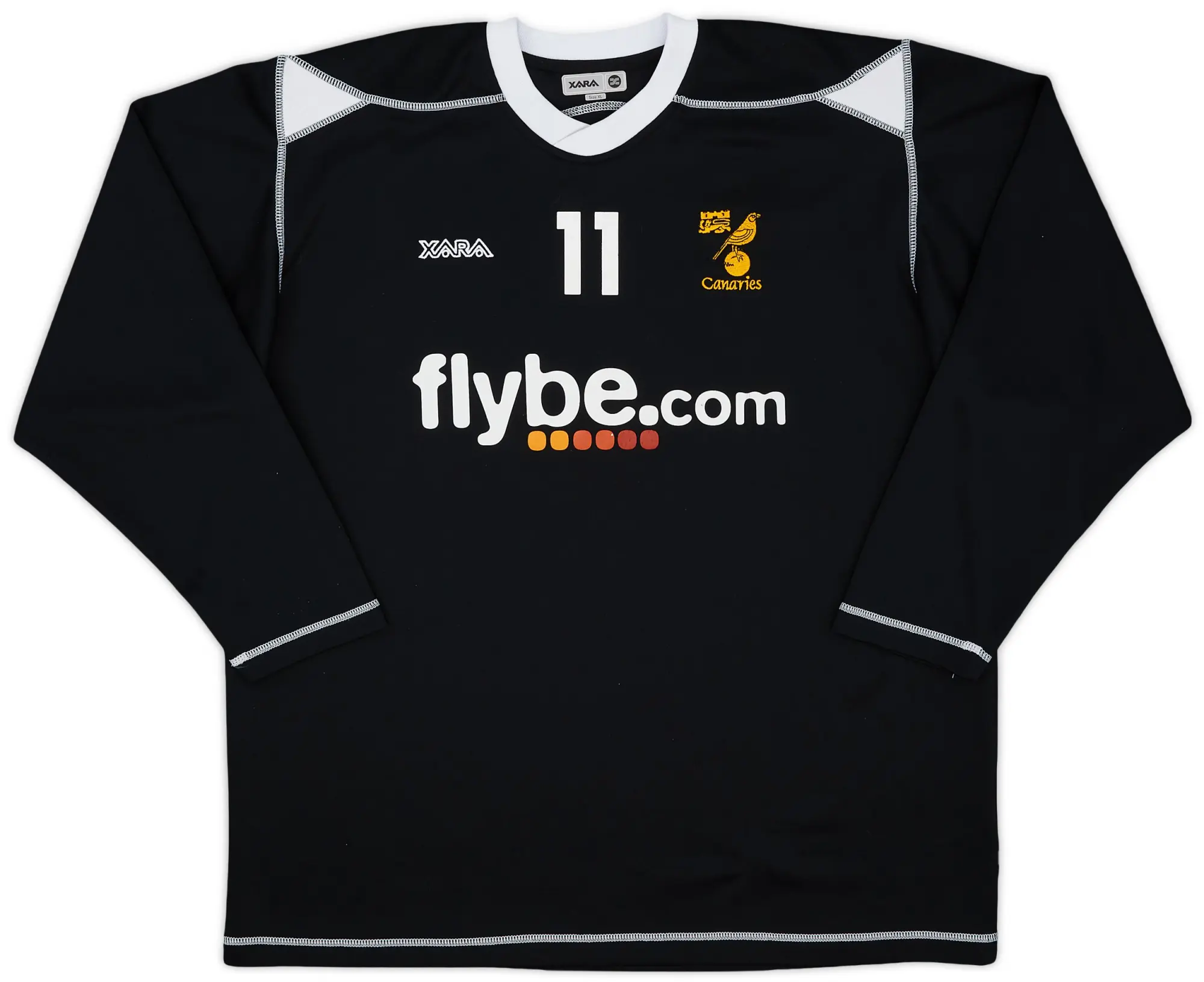 Hoodies/Sweat Tops 2008-10 Norwich Player Issue Xara Sweat Top #11 - 8/10 - (XL)