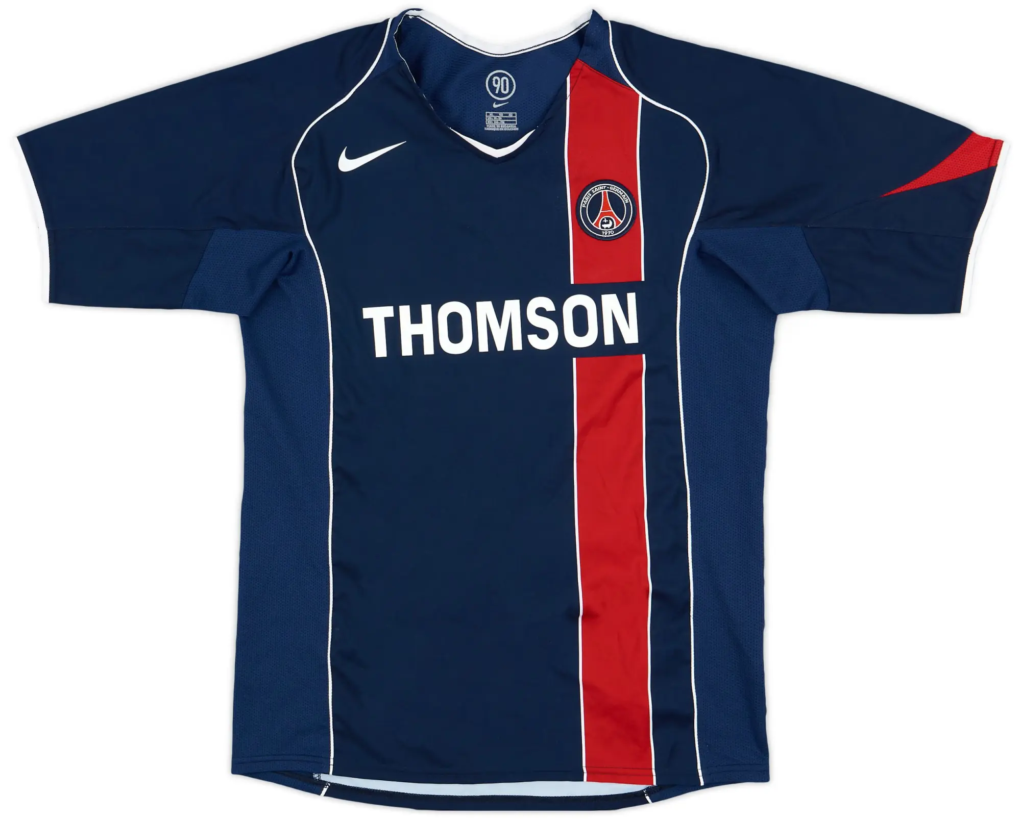 Nike 2004-05 Paris Saint-Germain Home Shirt - 8/10 - (XL.Boys)