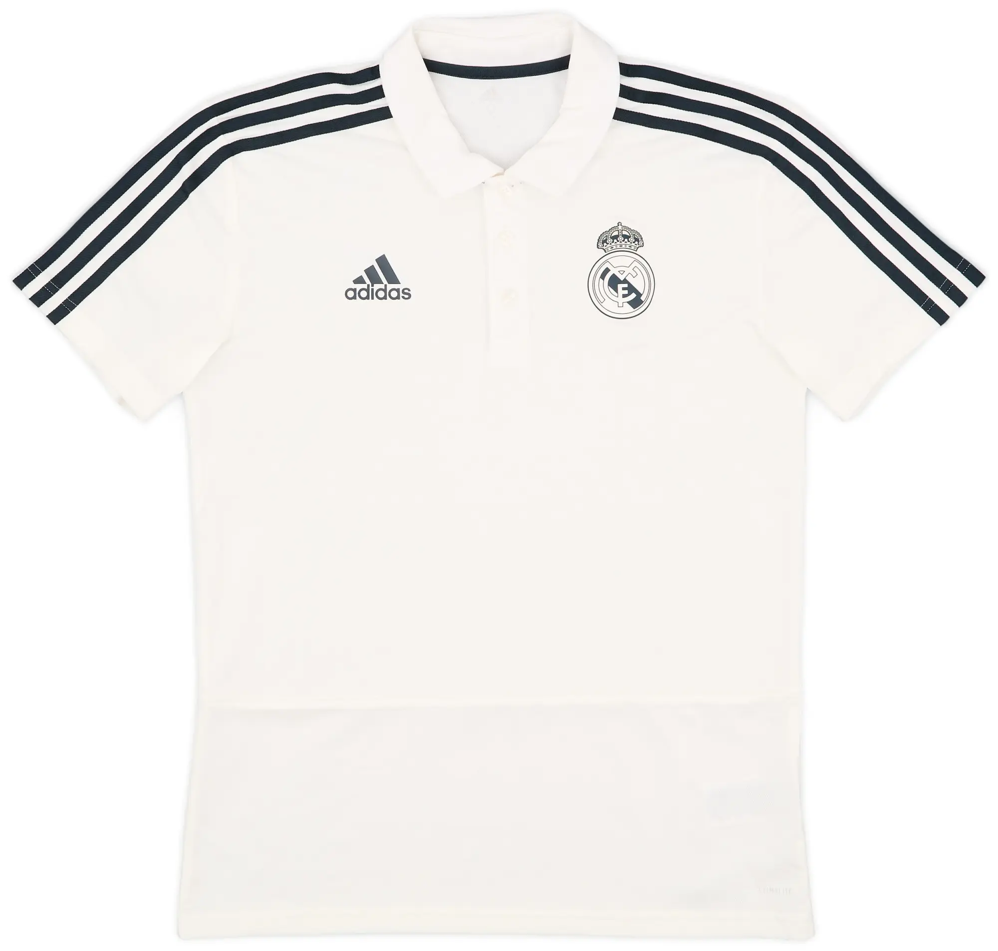 2018-19 Real Madrid adidas Polo Shirt - 9/10 - (M)