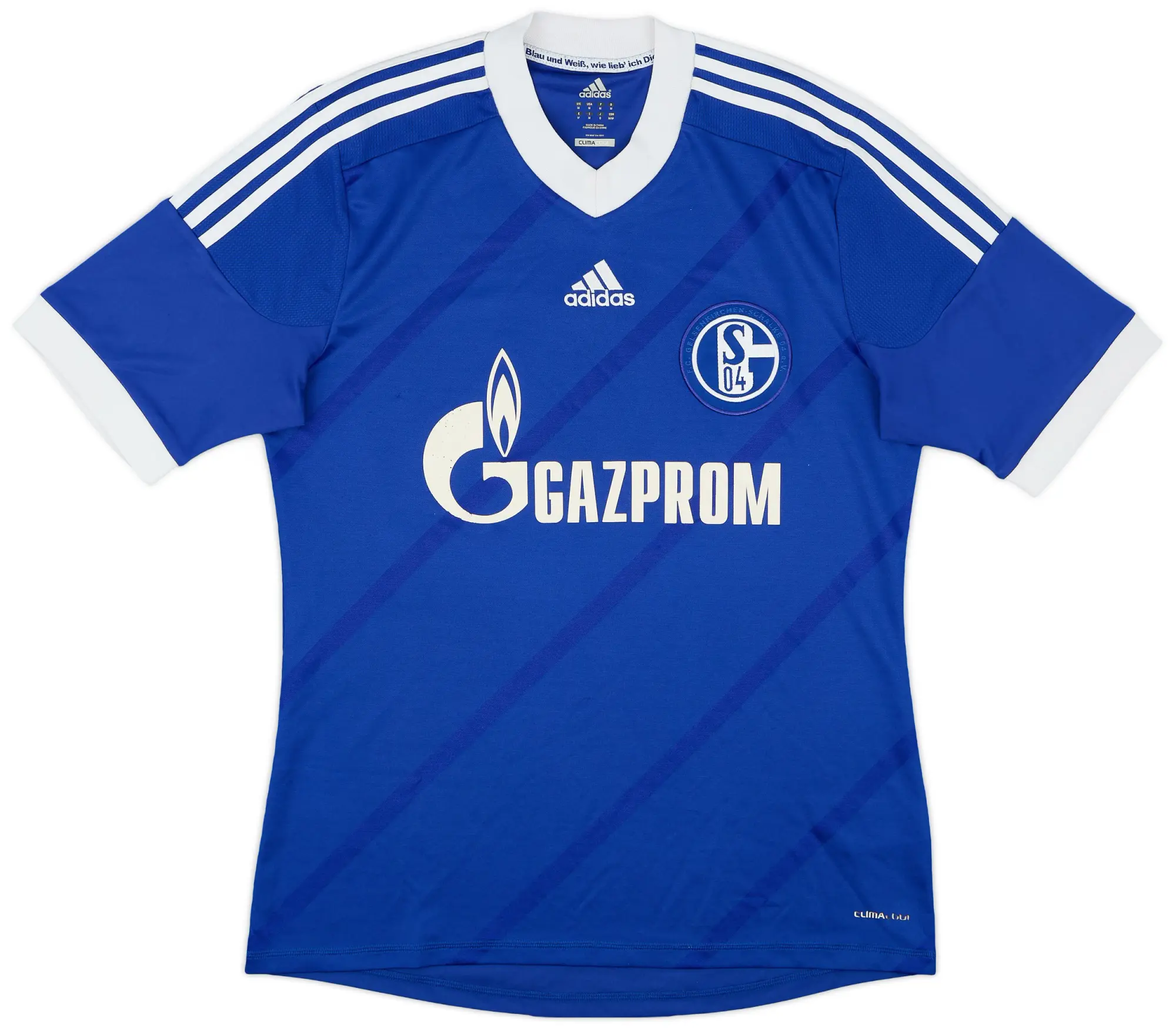 adidas 2012-14 Schalke Home Shirt - 5/10 - (M)