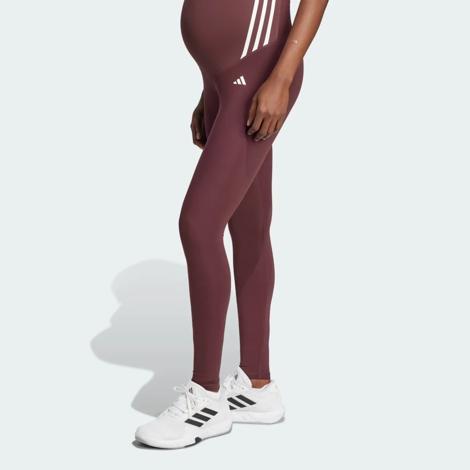 Adidas Optime Essentials Full Length Maternity Leggings