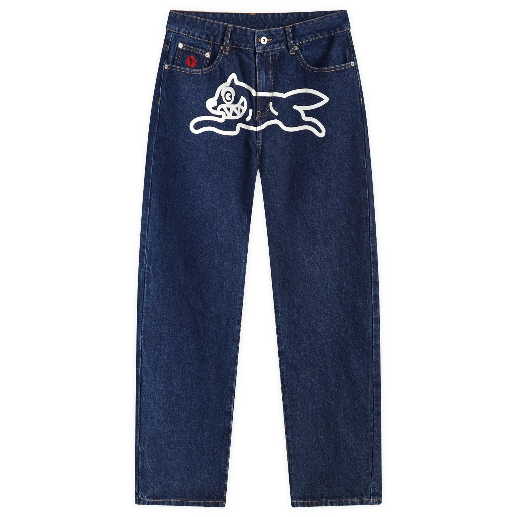 ICECREAM Men's Running Dog Denim Pant Indigo