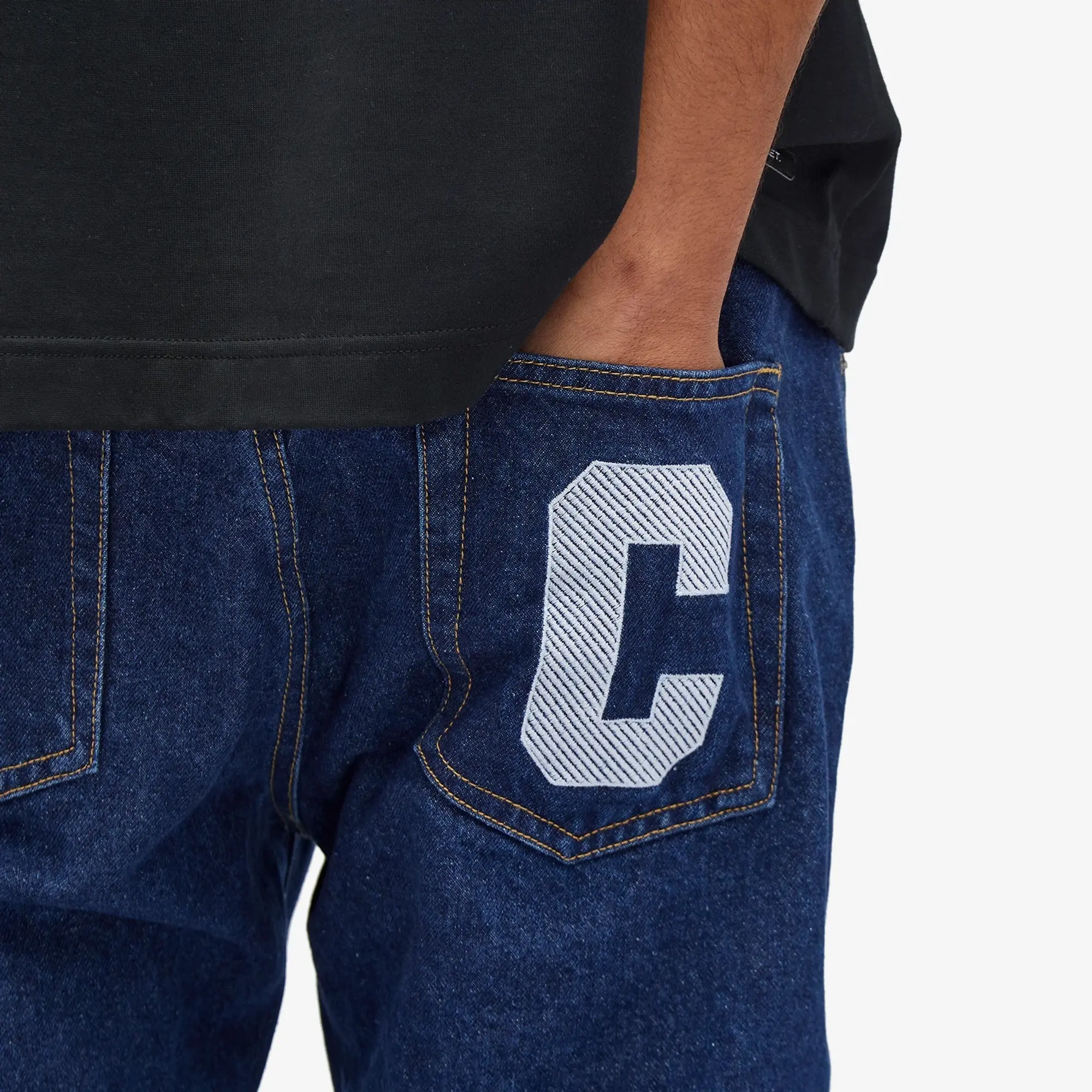ICECREAM Men's Running Dog Denim Pant Indigo