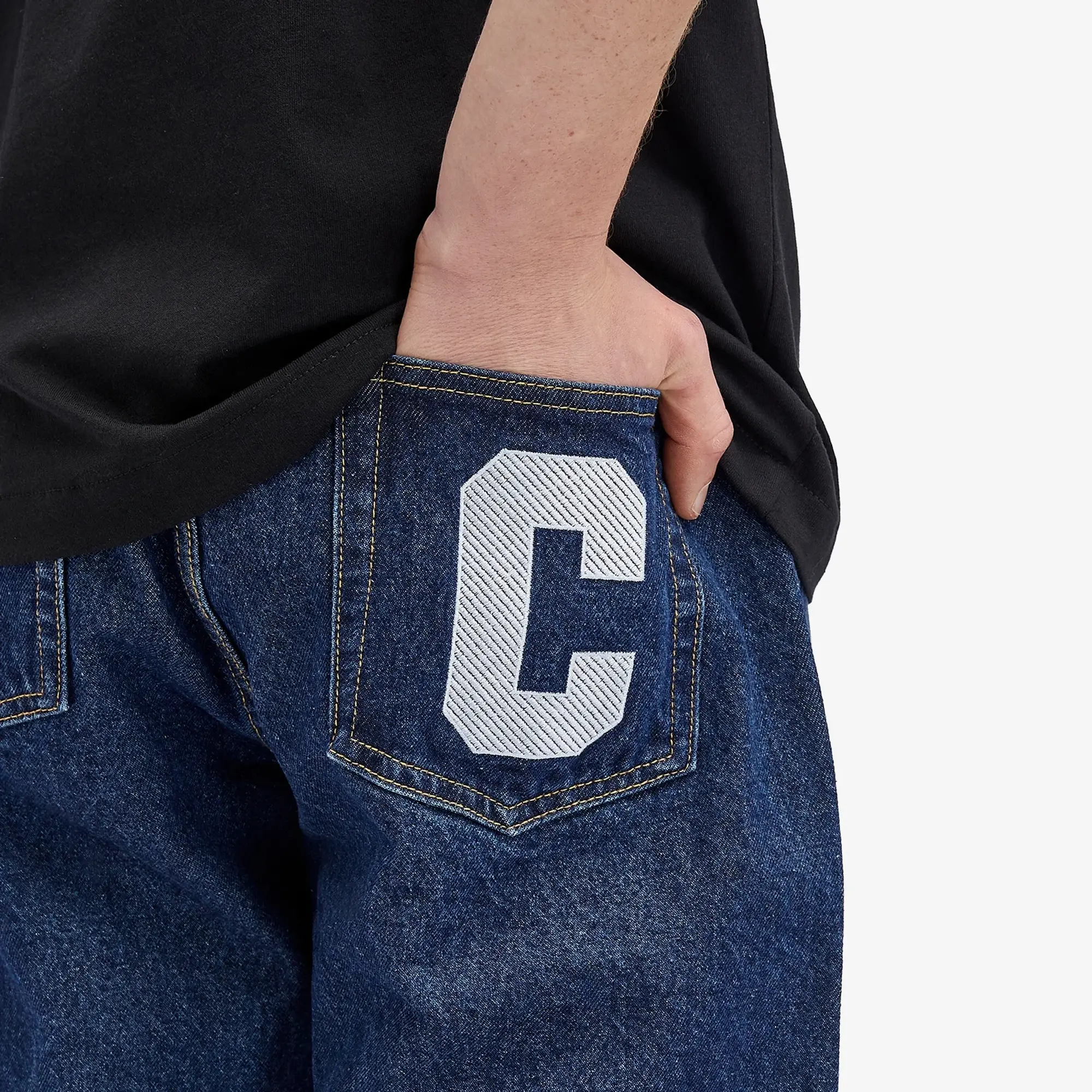 ICECREAM Men's Running Dog Denim Pant Indigo