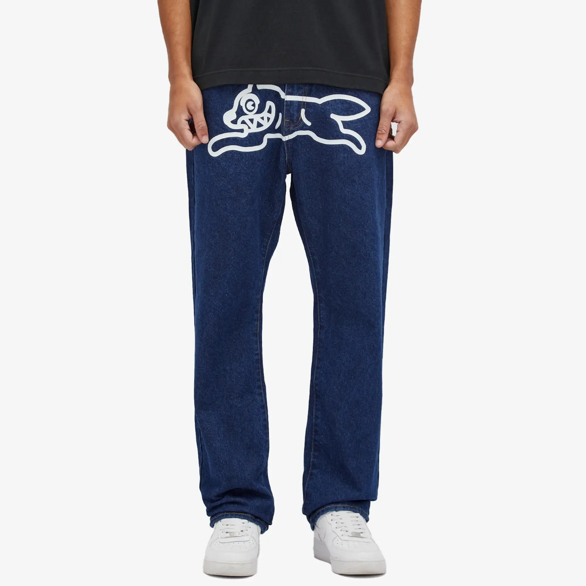 ICECREAM Men's Running Dog Denim Pant Indigo
