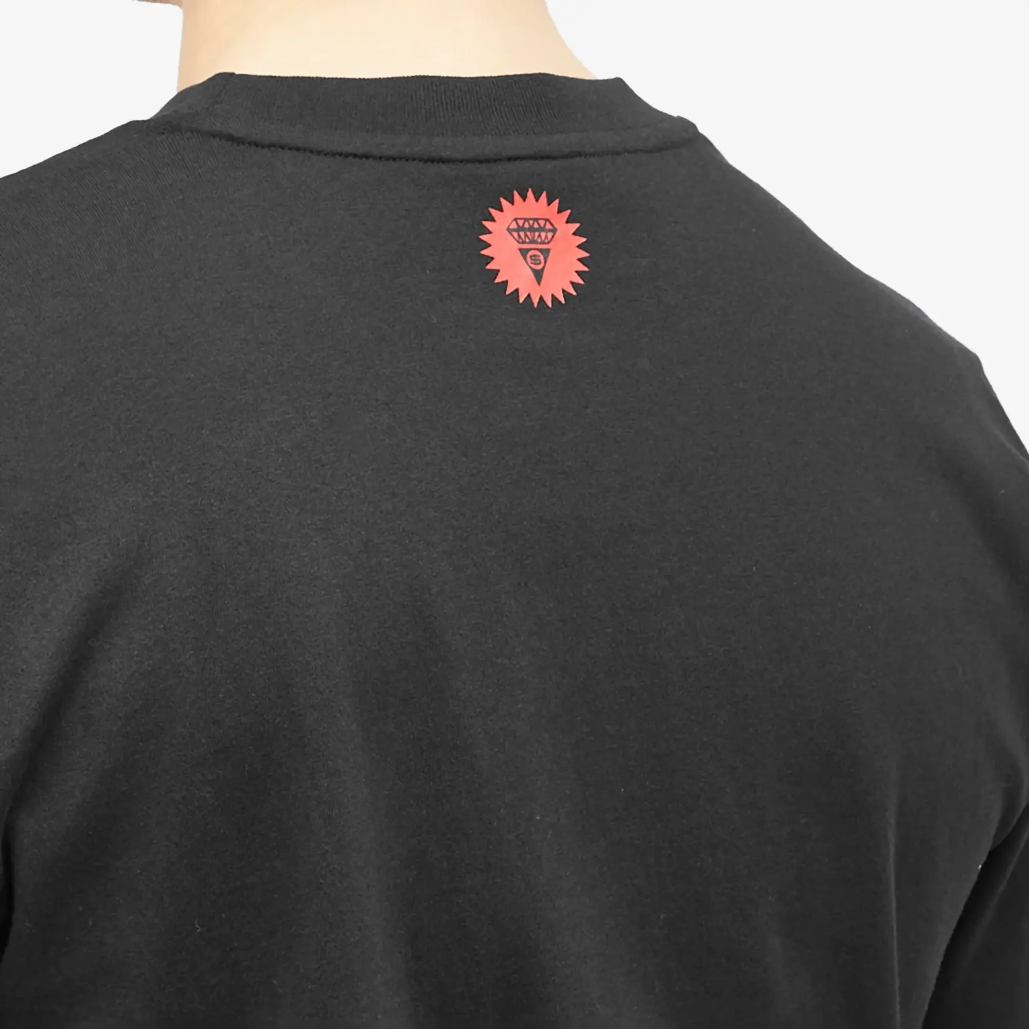 ICECREAM Men's Running Puppy T-Shirt Black
