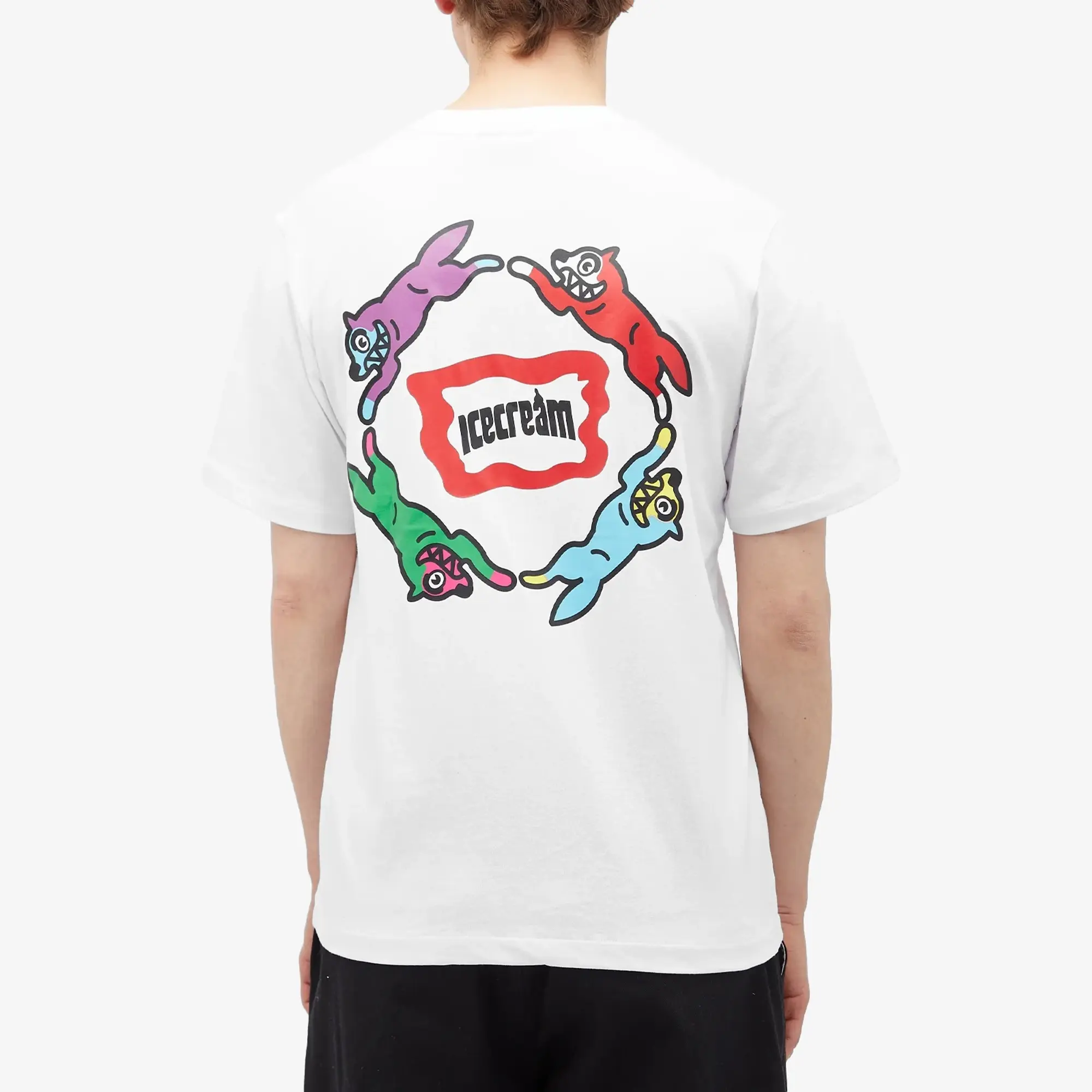 ICECREAM Roundabout T-Shirt, White