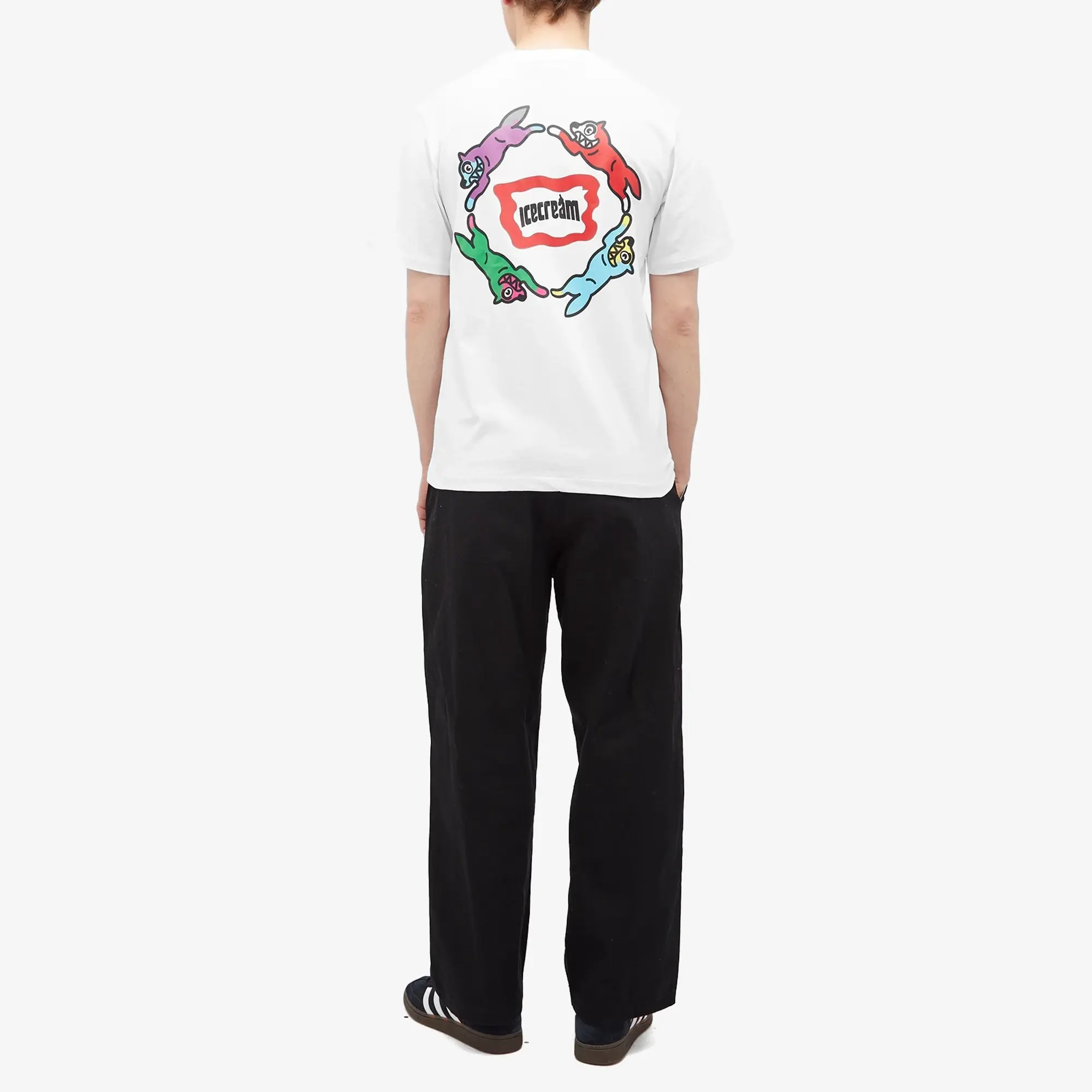 ICECREAM Roundabout T-Shirt, White