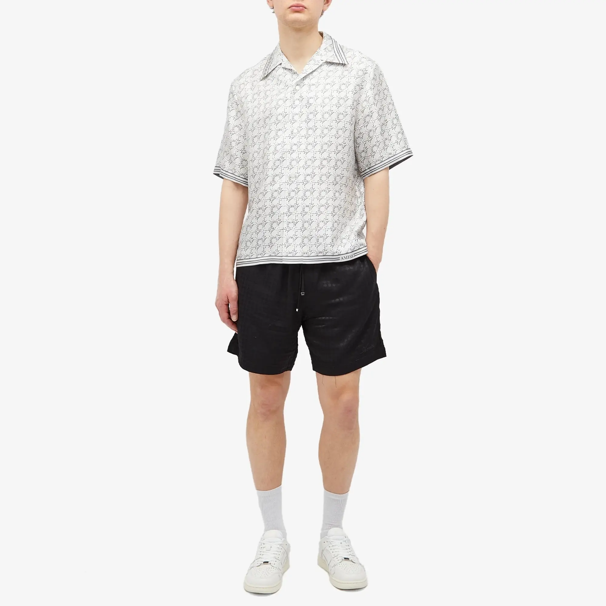 AMIRI Men's MA Quad Jacquard Shorts Black