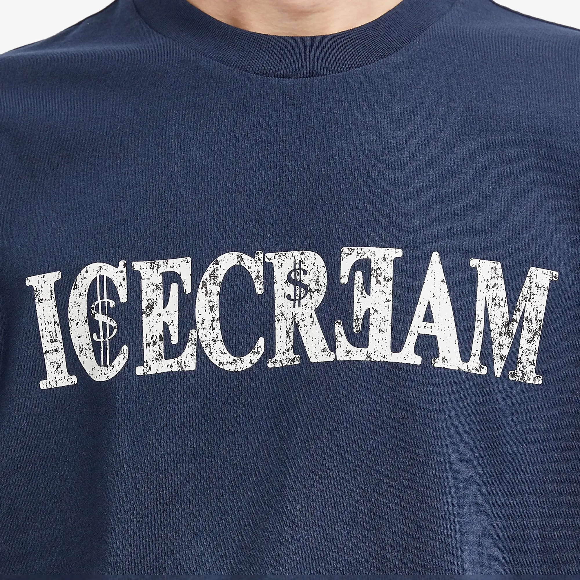 ICECREAM Men's ICECREAM Men's World Tour T-Shirt Navy