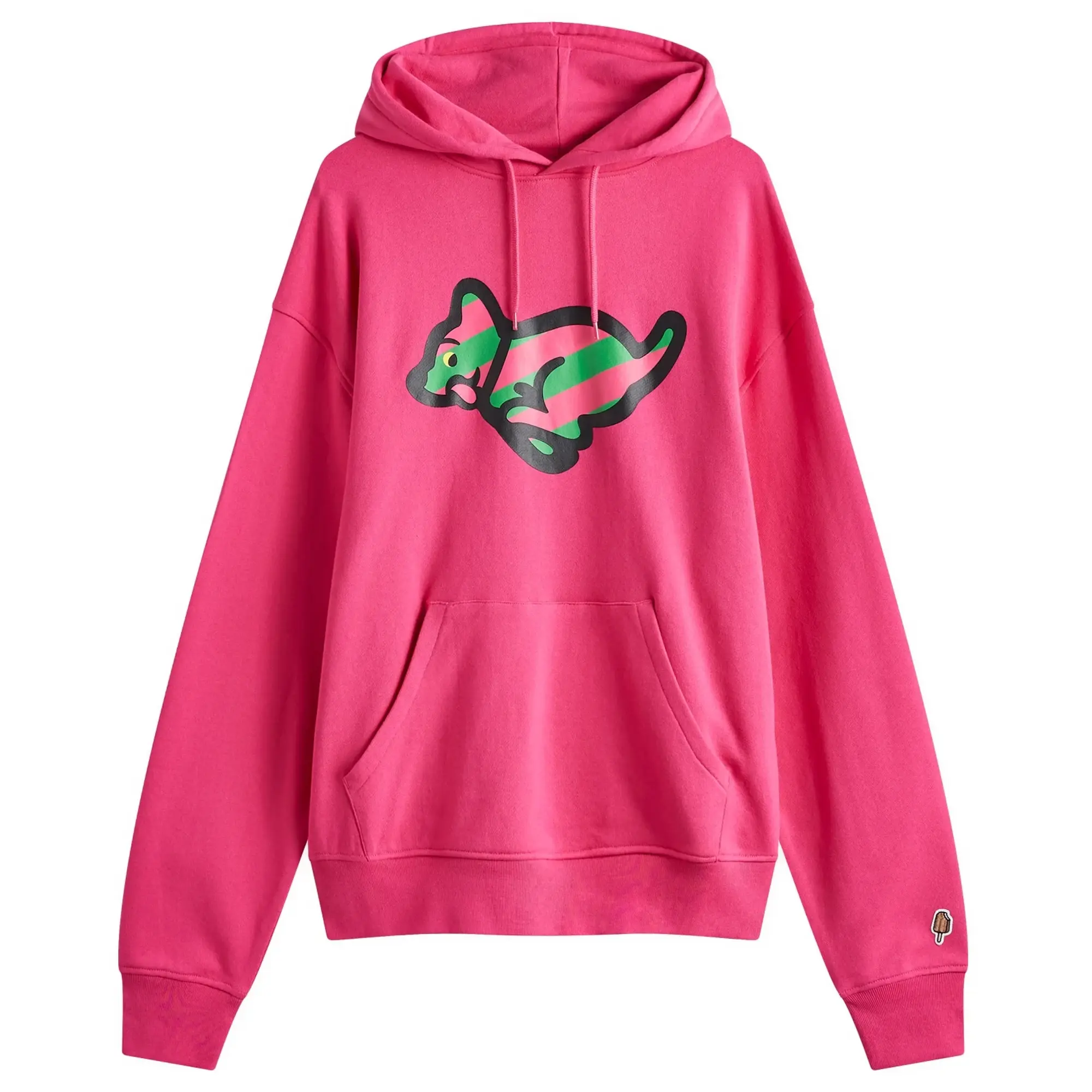 ICECREAM Men's Running Puppy Popover Hood Pink