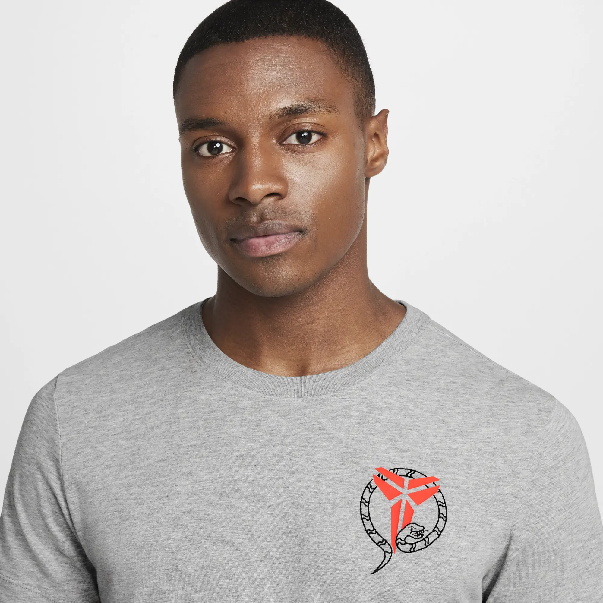 Nike Kobe 'Stockings' Men's Dri-FIT T-Shirt - Grey - Cotton/Polyester