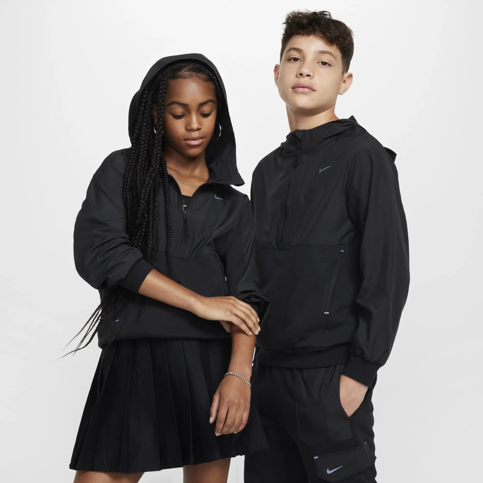 Nike City Utility Unisex Track Tops - Black