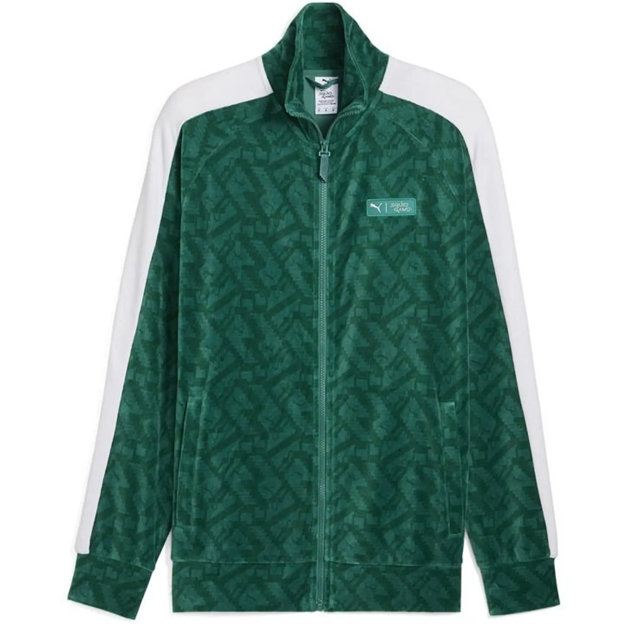 Sweatshirt Puma X Squid Game T7 Iconic Track Jacket Mint Tea Xl