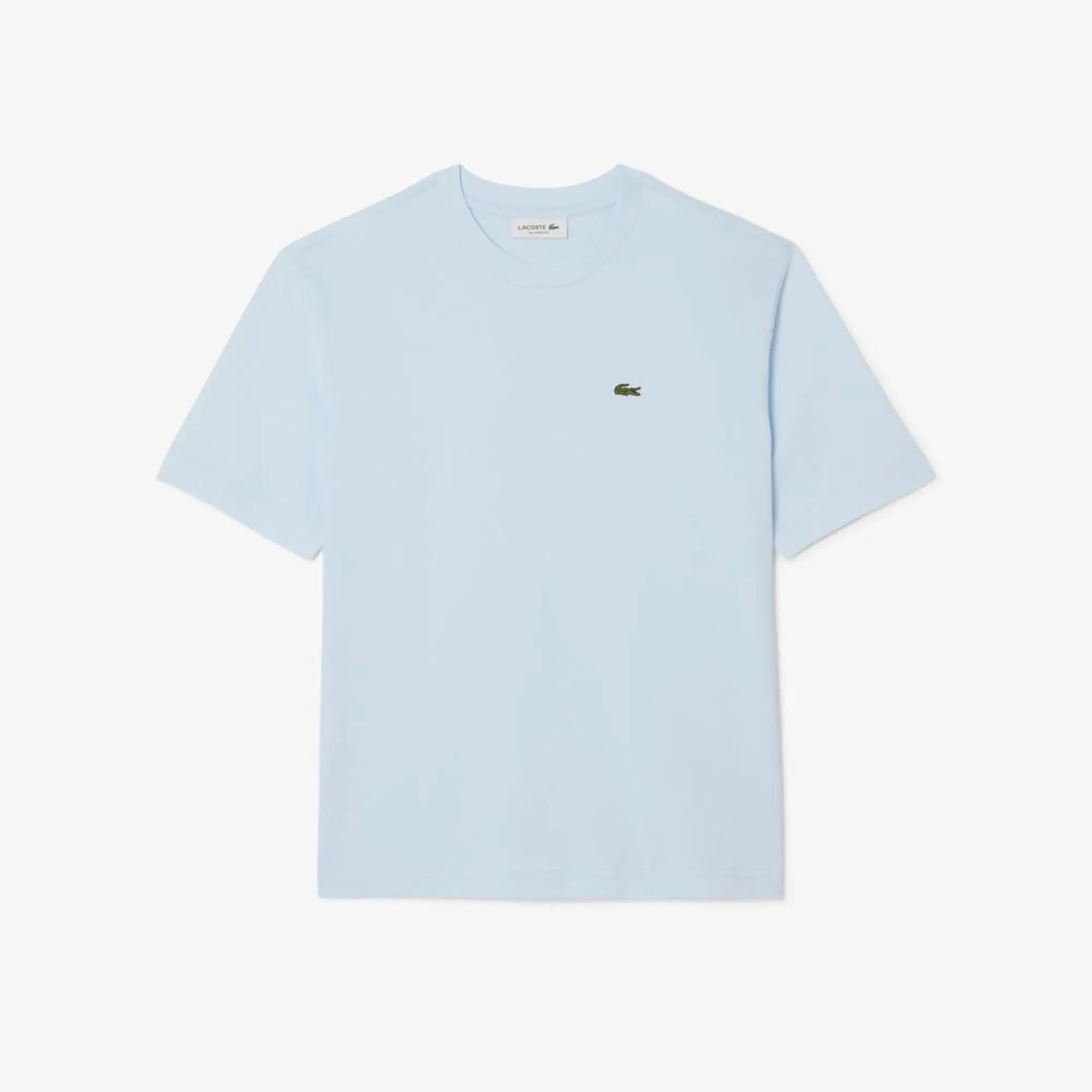 Lacoste Relaxed Fit Soft Cotton T-shirt - Light Blue