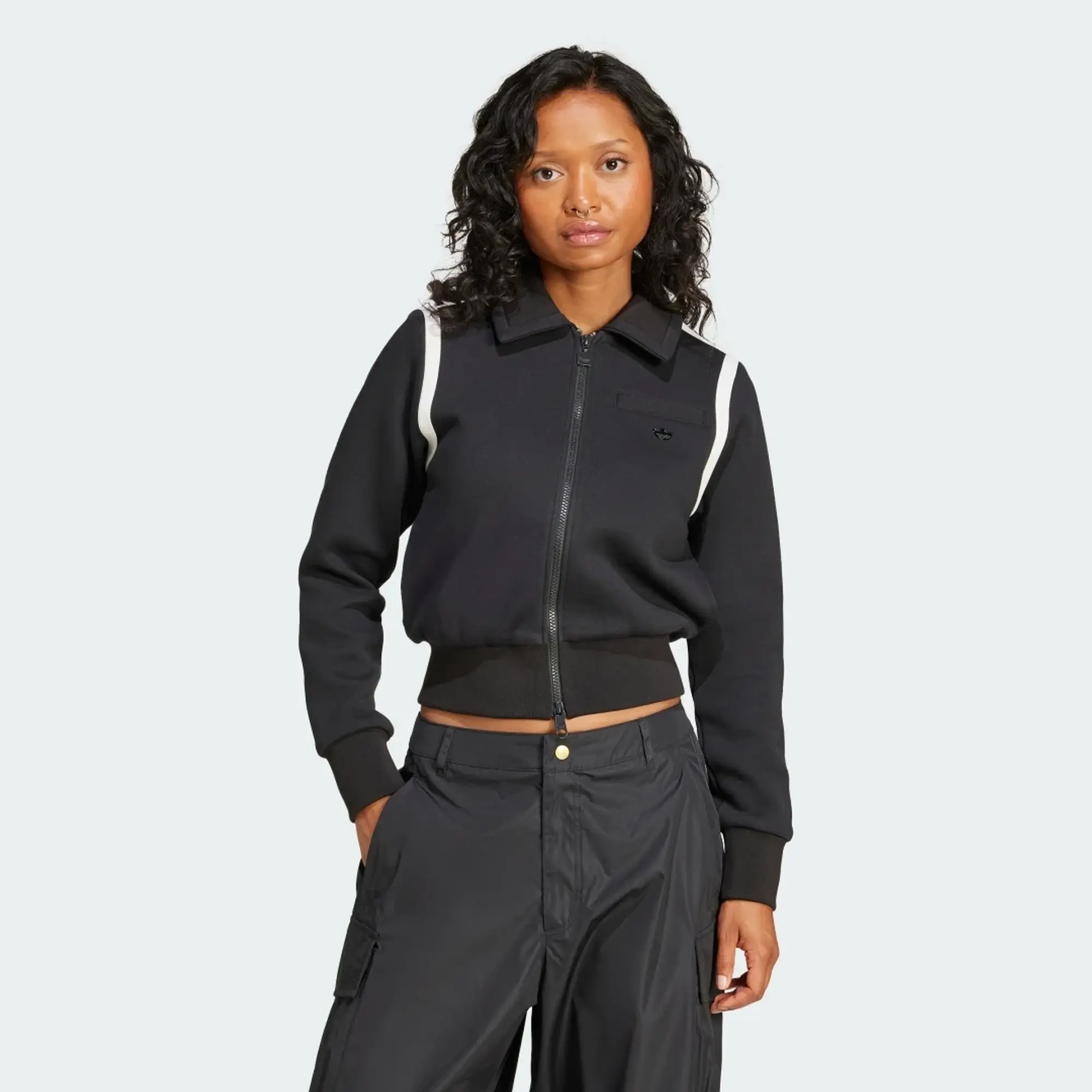 アウターその他 ADIDAS Premium collared track top JD5470 adidas Originals Premium Collared Track Top | JD5470 | FOOTY.COM