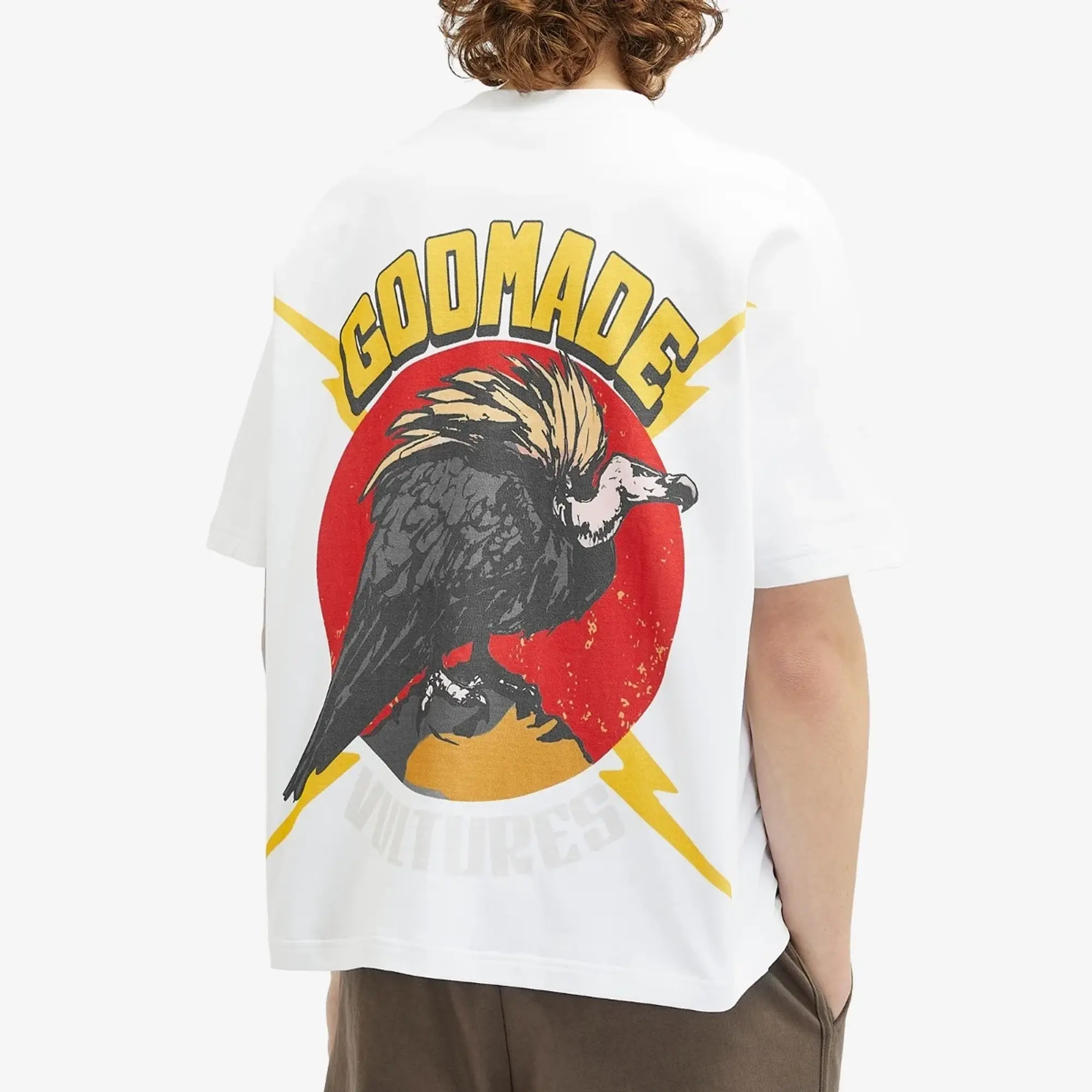 God Made Men's Vultures T-Shirt White