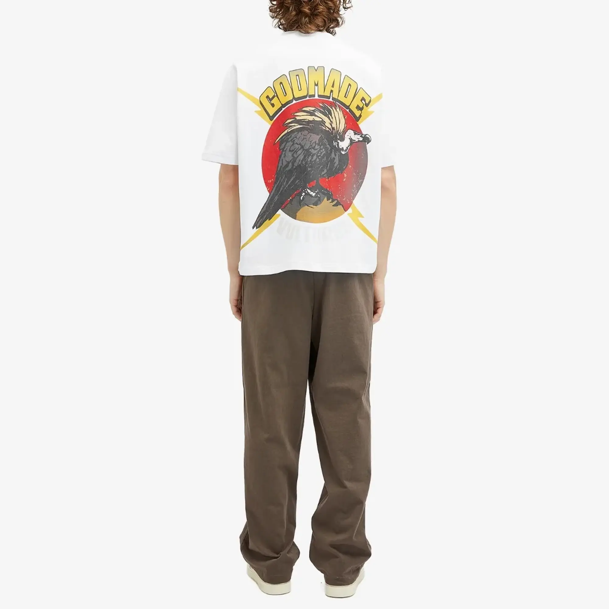 God Made Men's Vultures T-Shirt White