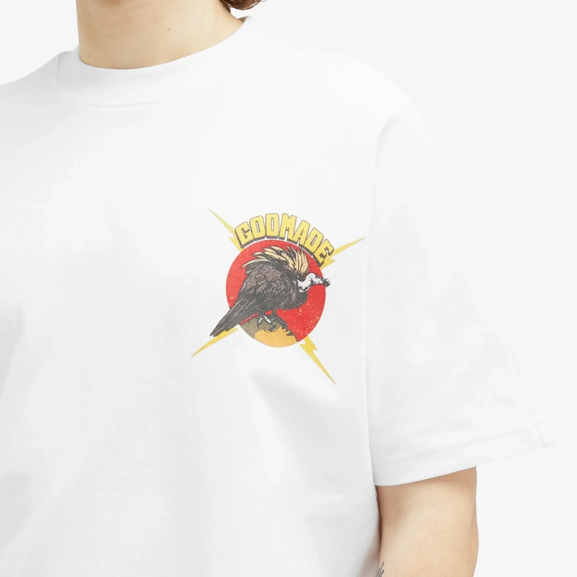God Made Men's Vultures T-Shirt White