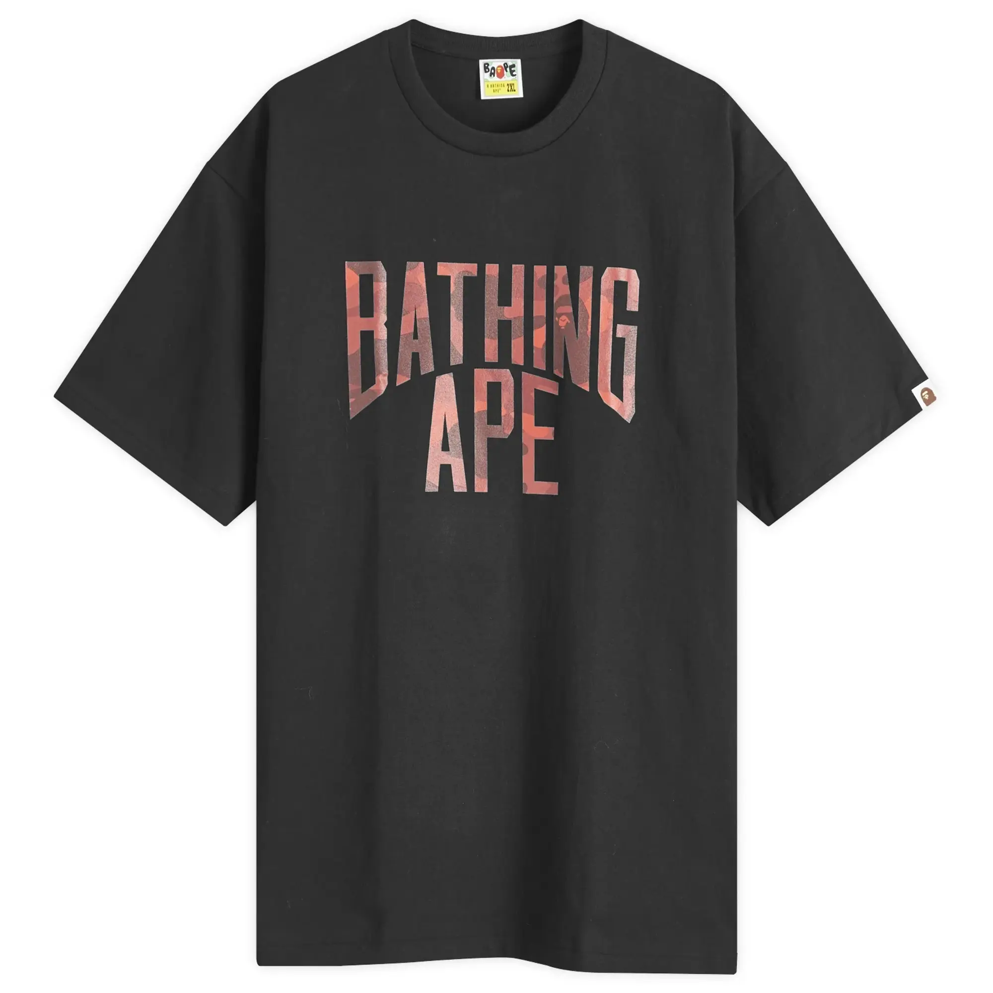 A Bathing Ape Men's Colour Camo Bathing Ape T-Shirt Black