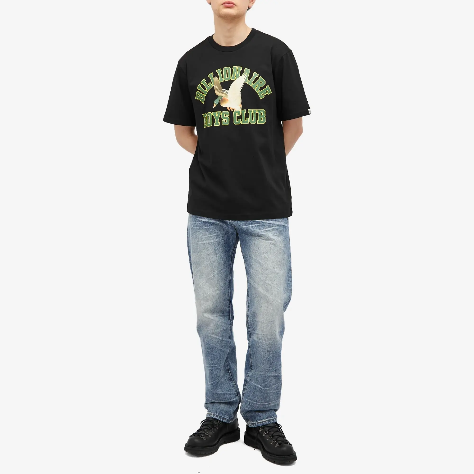 Billionaire Boys Club Men's Duck Varsity T-Shirt Black