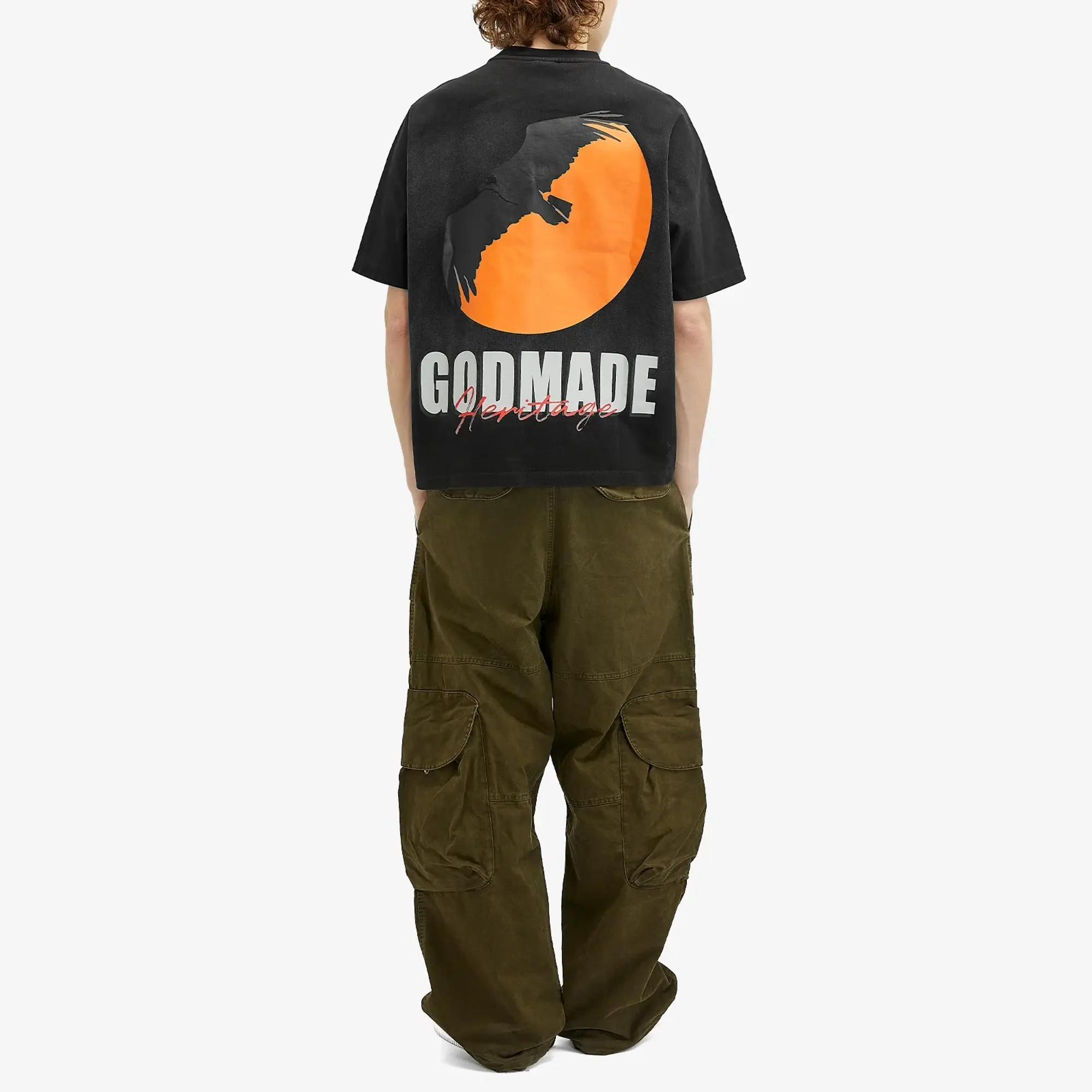 God Made Men's Heritage T-Shirt Black