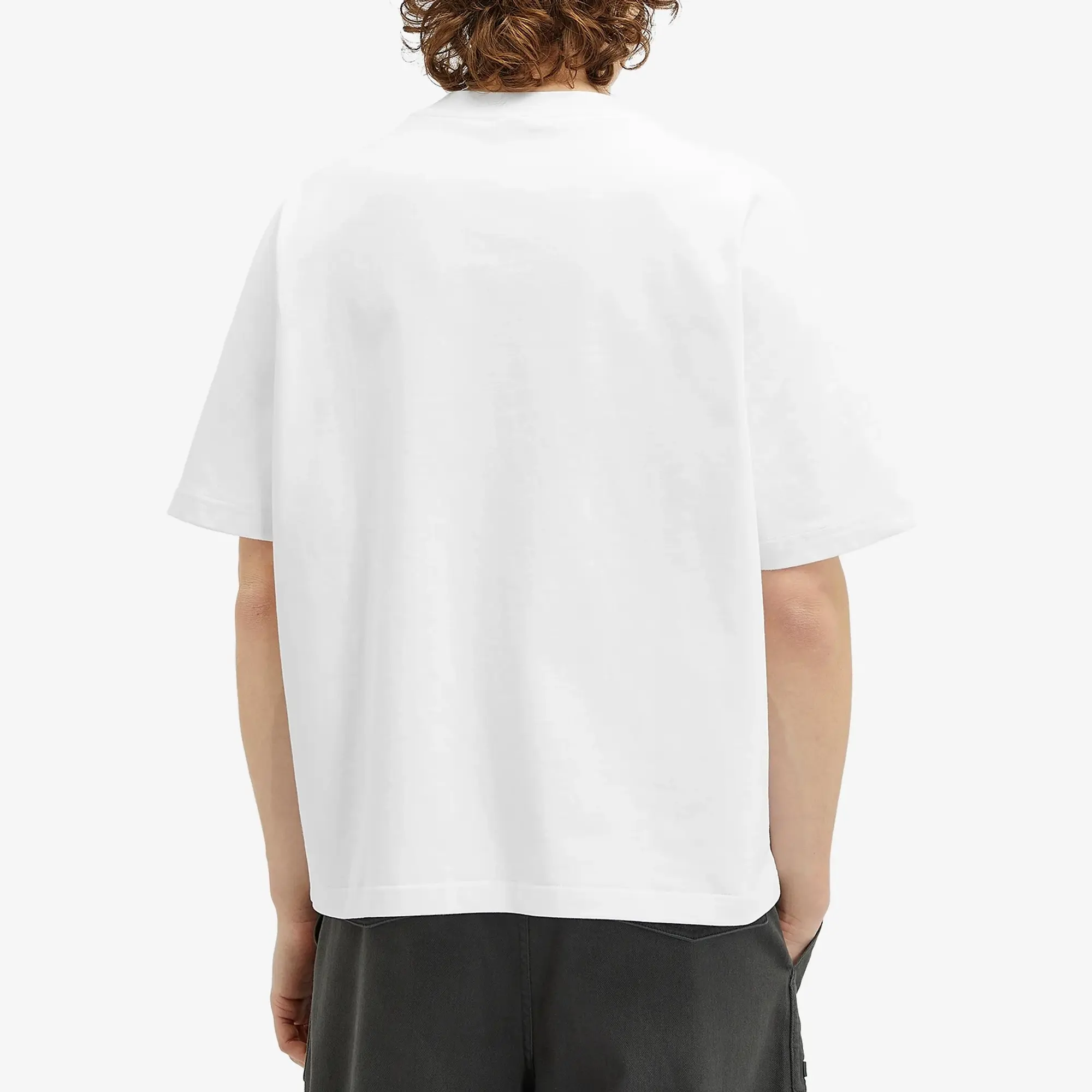 God Made Men's Side Logo T-Shirt White