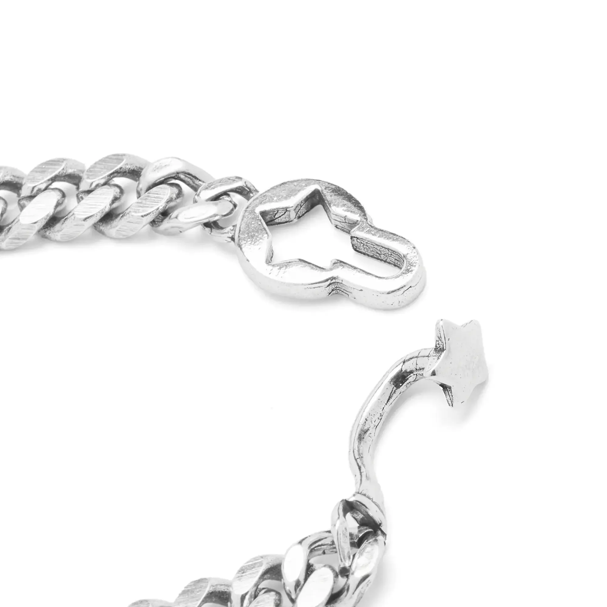 TwoJeys Men's Horseshoe Bracelet Silver