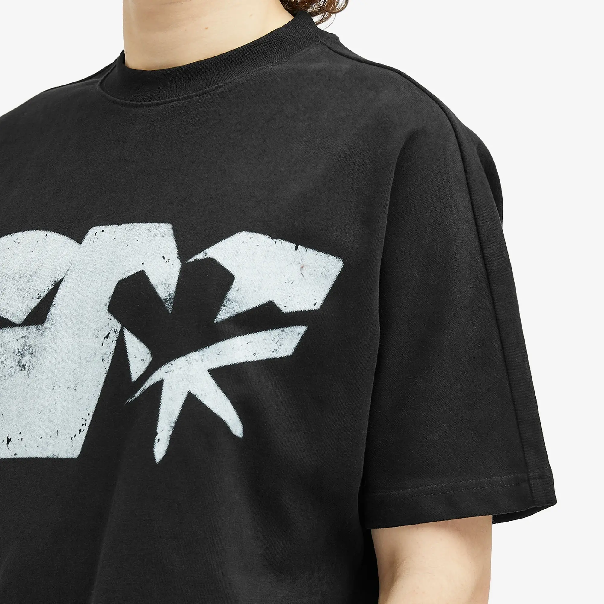 God Made Men's GM Nail T-Shirt Black