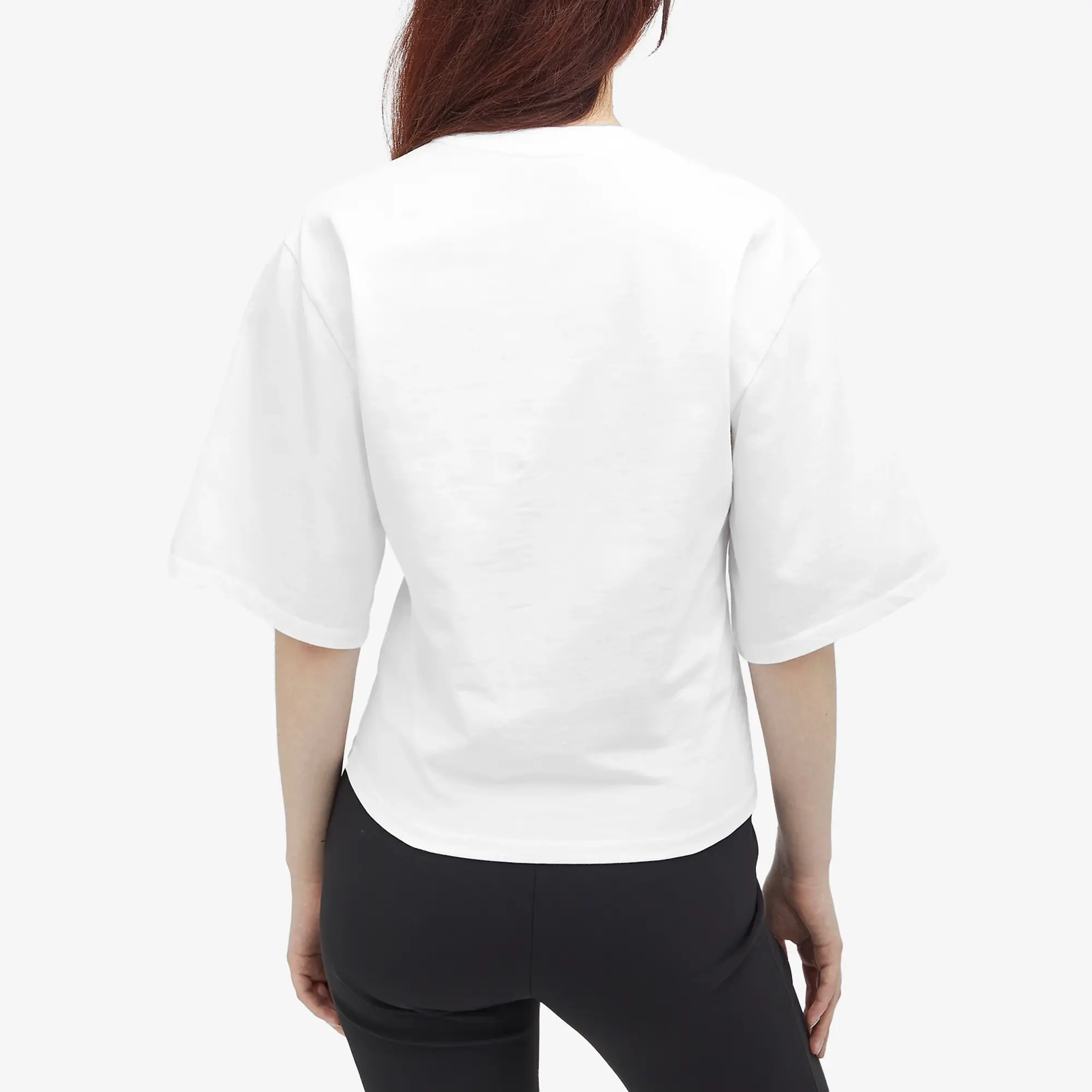 Róhe Women's Logo Fitted T-Shirt Optic White