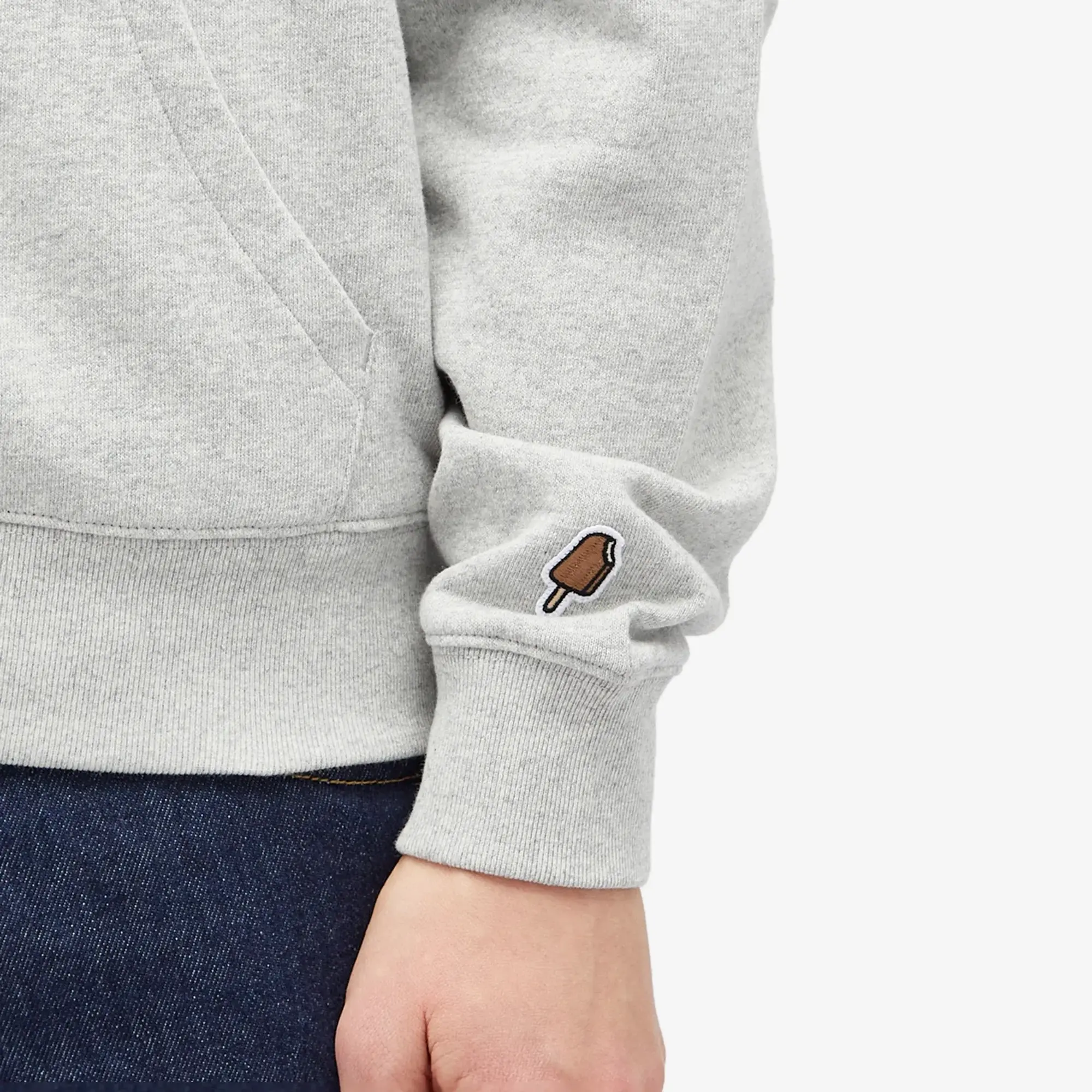 ICECREAM Roundabout Zip Hoodie, Grey
