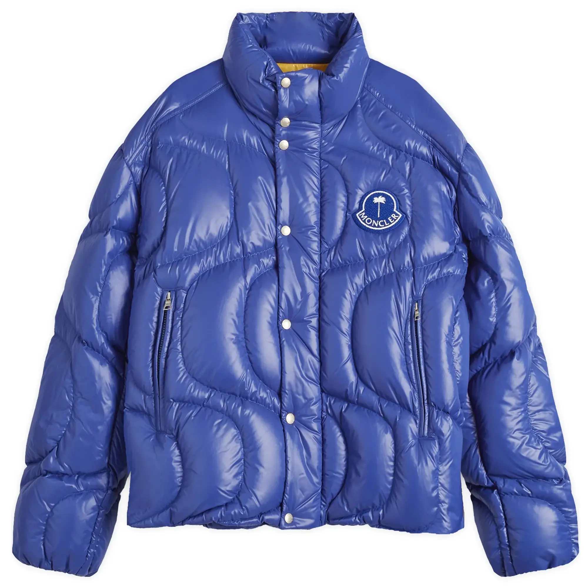 Moncler Men's Genius x Palm Angels Haunani Jacket Blue