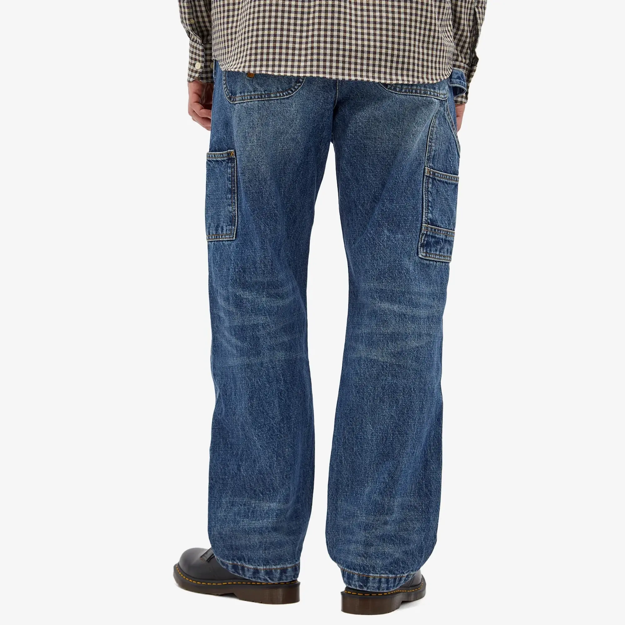 Billionaire Boys Club Men's Denim Carpenter Pants Vintage Wash