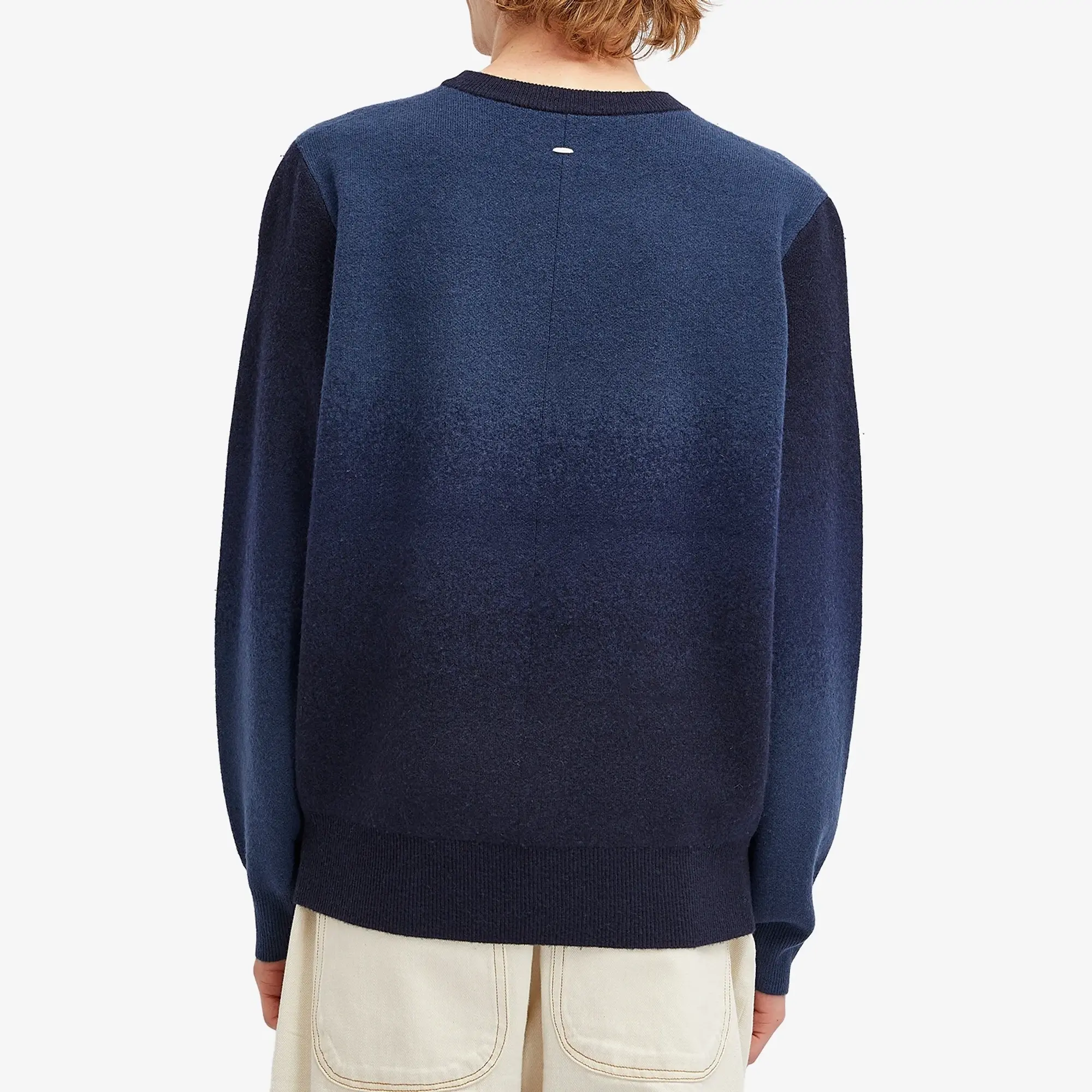 Rag & Bone Men's Downing Cashmere Blend Crew Navymult