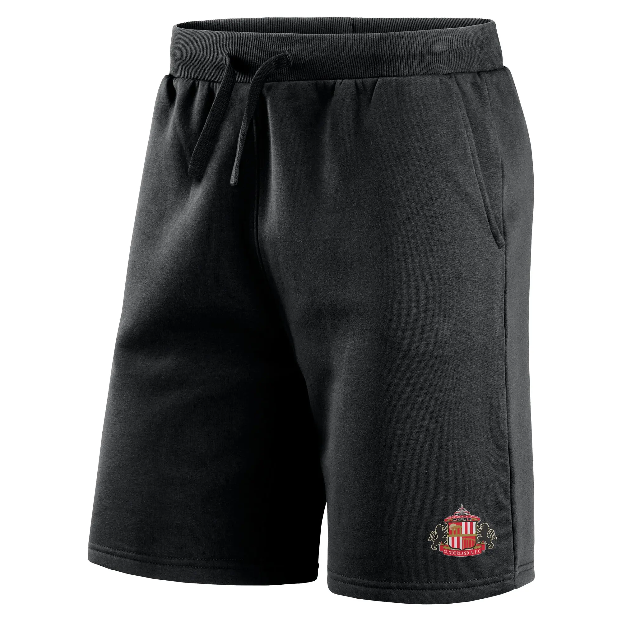 Fanatics Sunderland Logo Sweat Short - Black - Mens