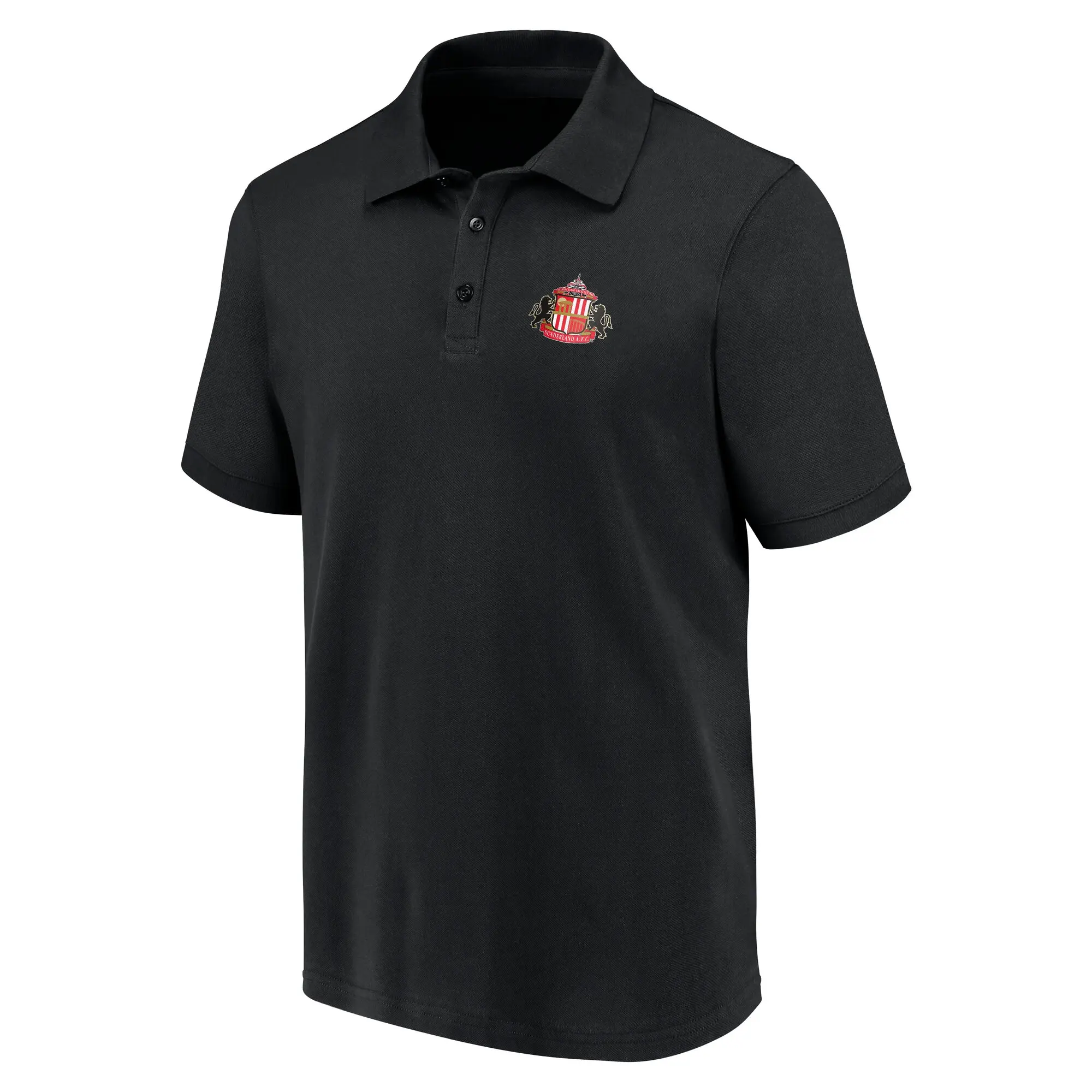 Fanatics Sunderland Logo Polo - Black - Mens