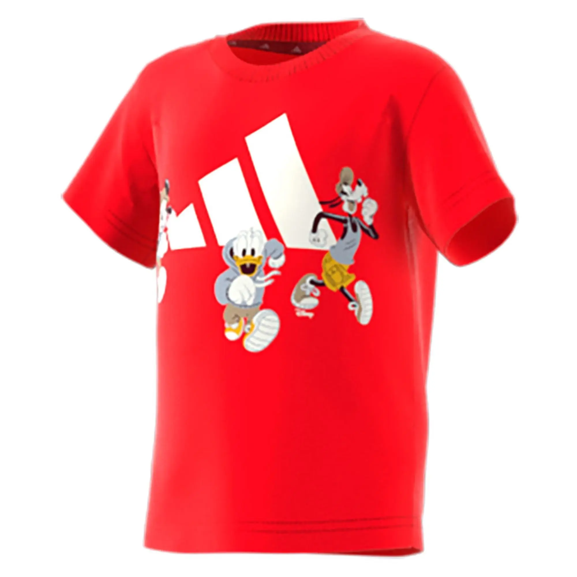 adidas  -  boys's Children's T shirt in Red