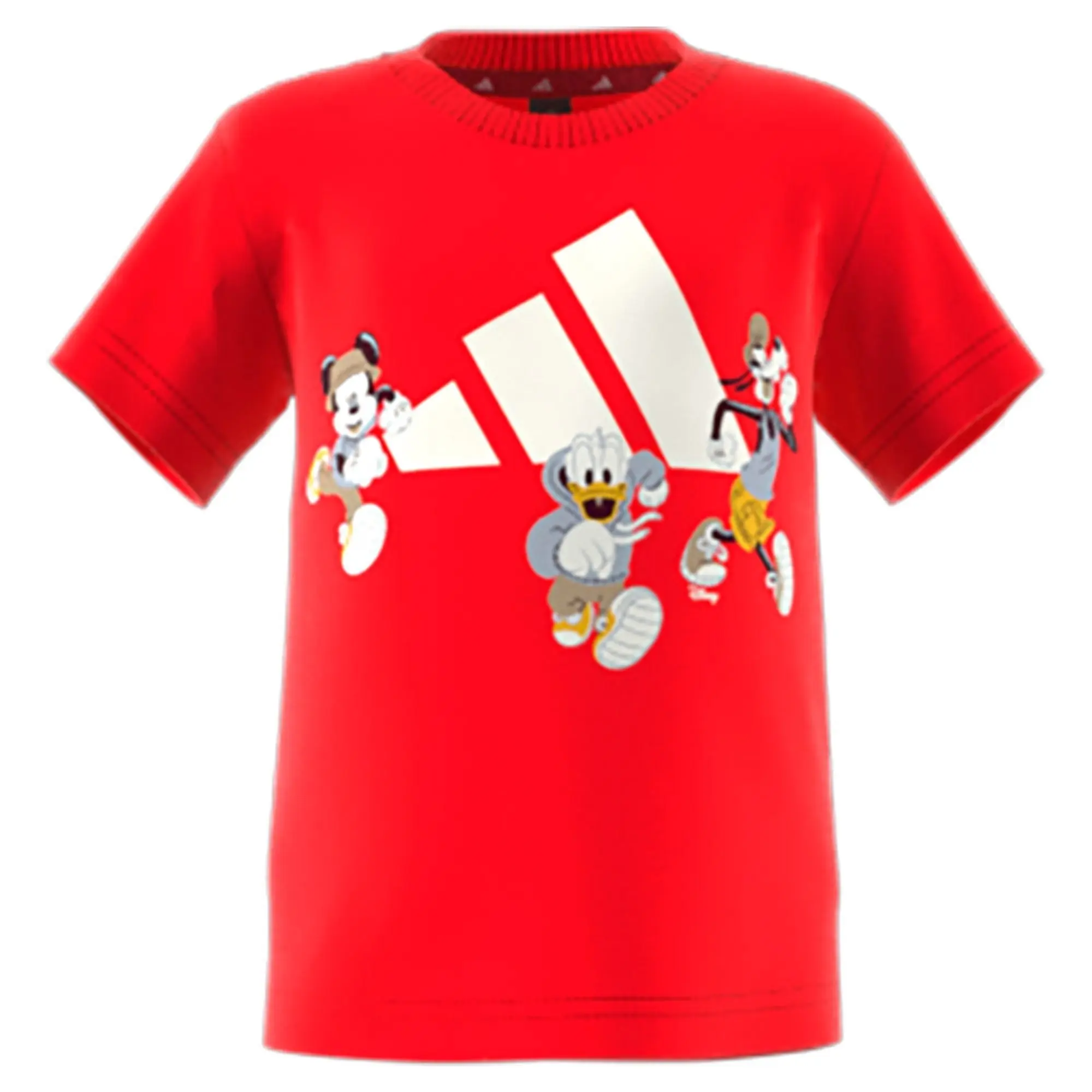 adidas  -  boys's Children's T shirt in Red