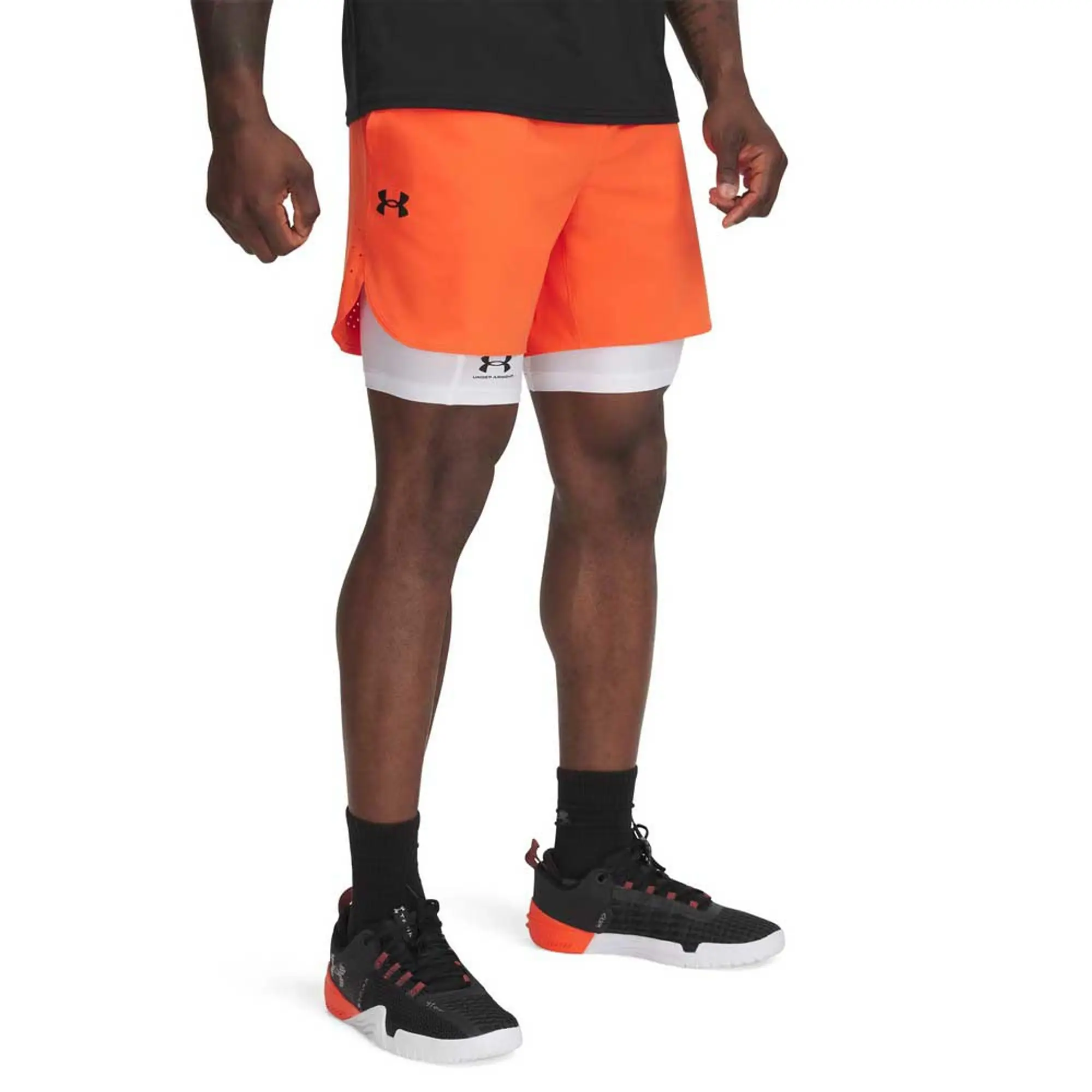 Men's  Under Armour  Vanish Elite Shorts Fire / Black XXL