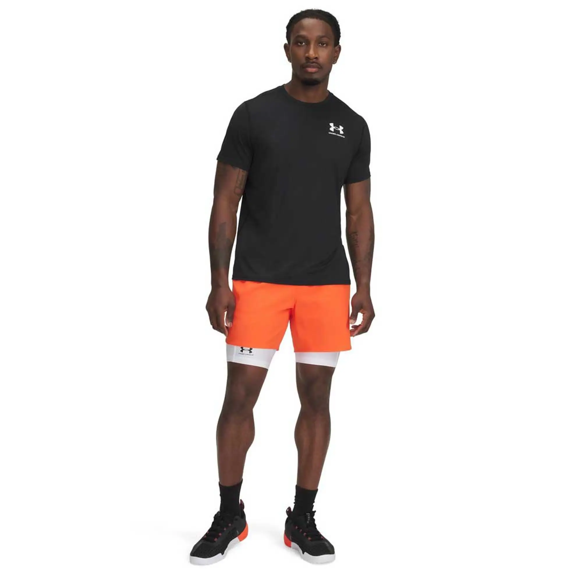 Men's  Under Armour  Vanish Elite Shorts Fire / Black XXL