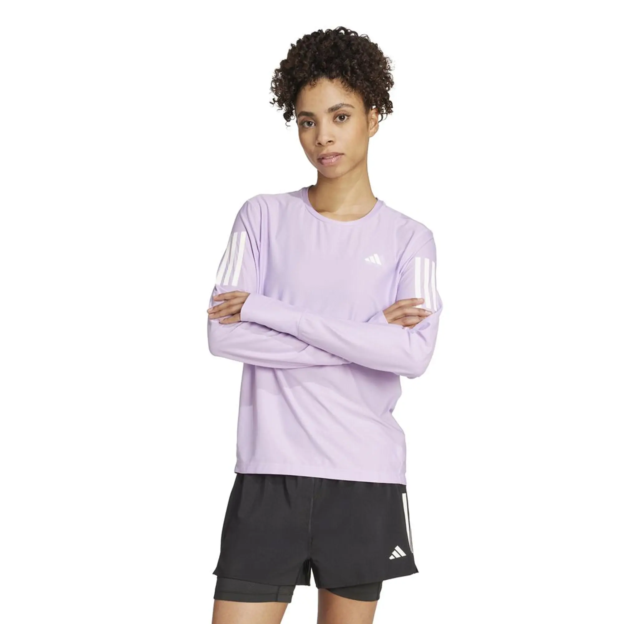 adidas Own The Running Shirt Women - Lilac