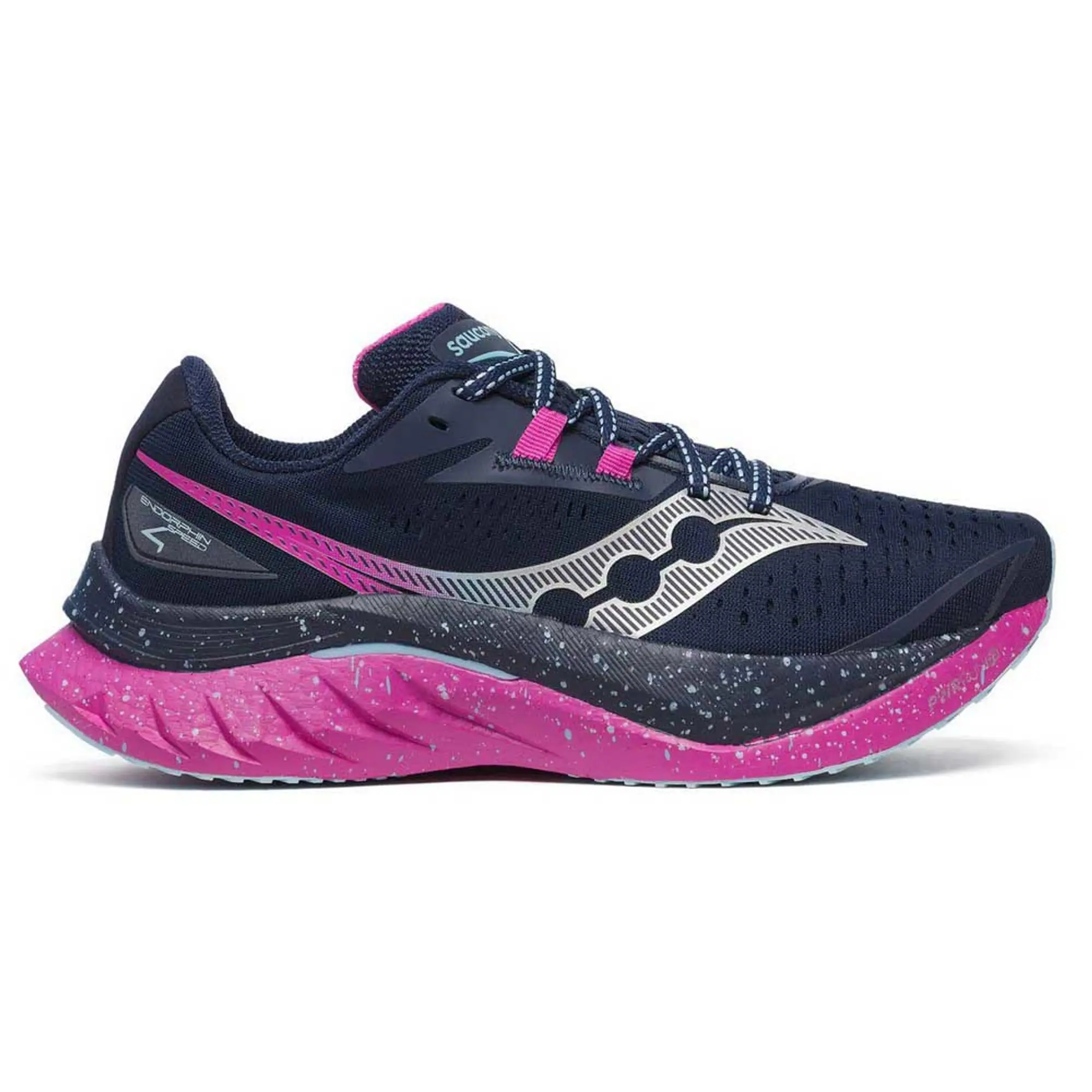 Saucony Endorphin Speed 4 Competition Running Shoe Women - Pink, Dark Blue