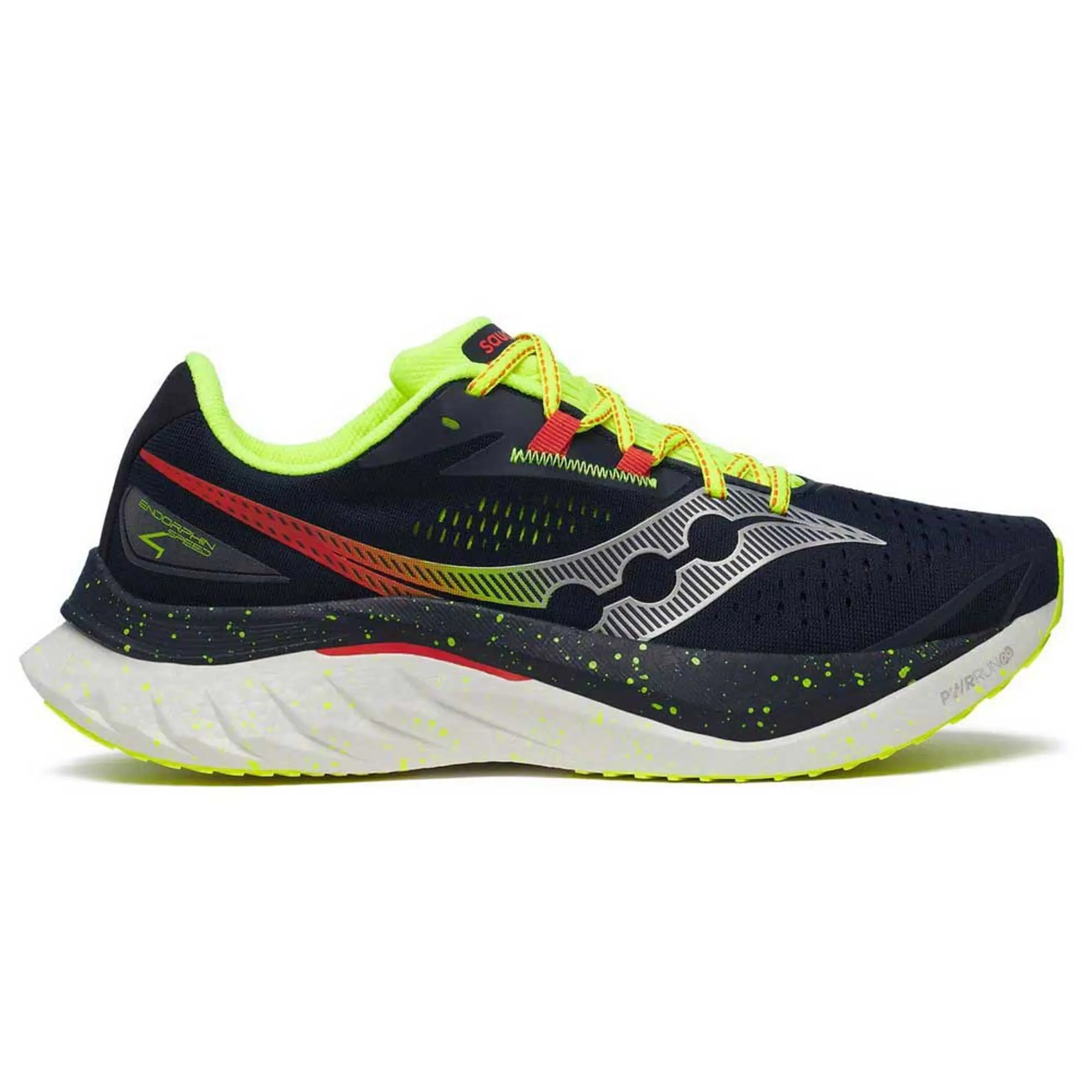 Saucony Endorphin Speed 4 Competition Running Shoe Men - Dark Blue, Red