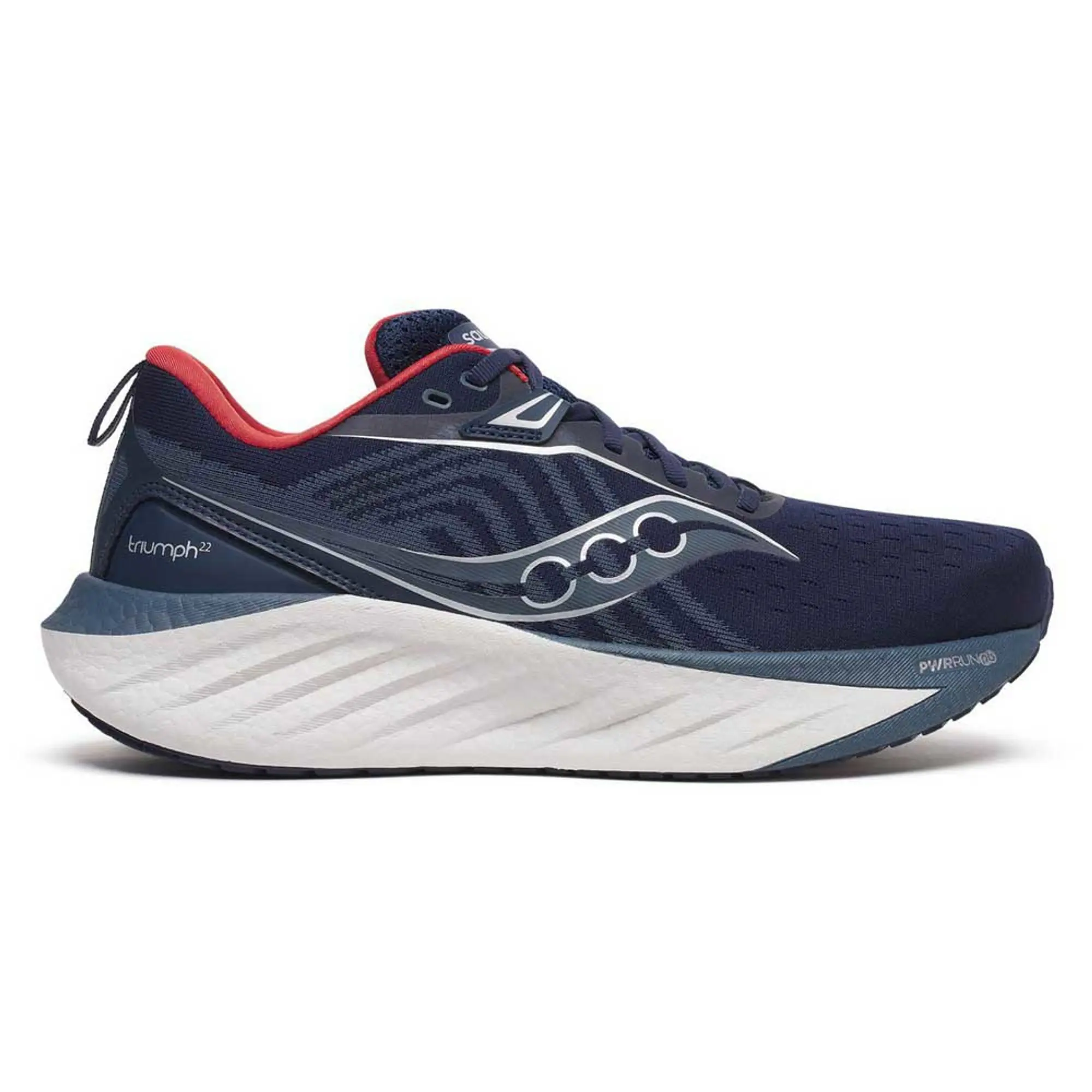 Saucony Triumph 22 Neutral Running Shoe Men - Dark Blue, Grey