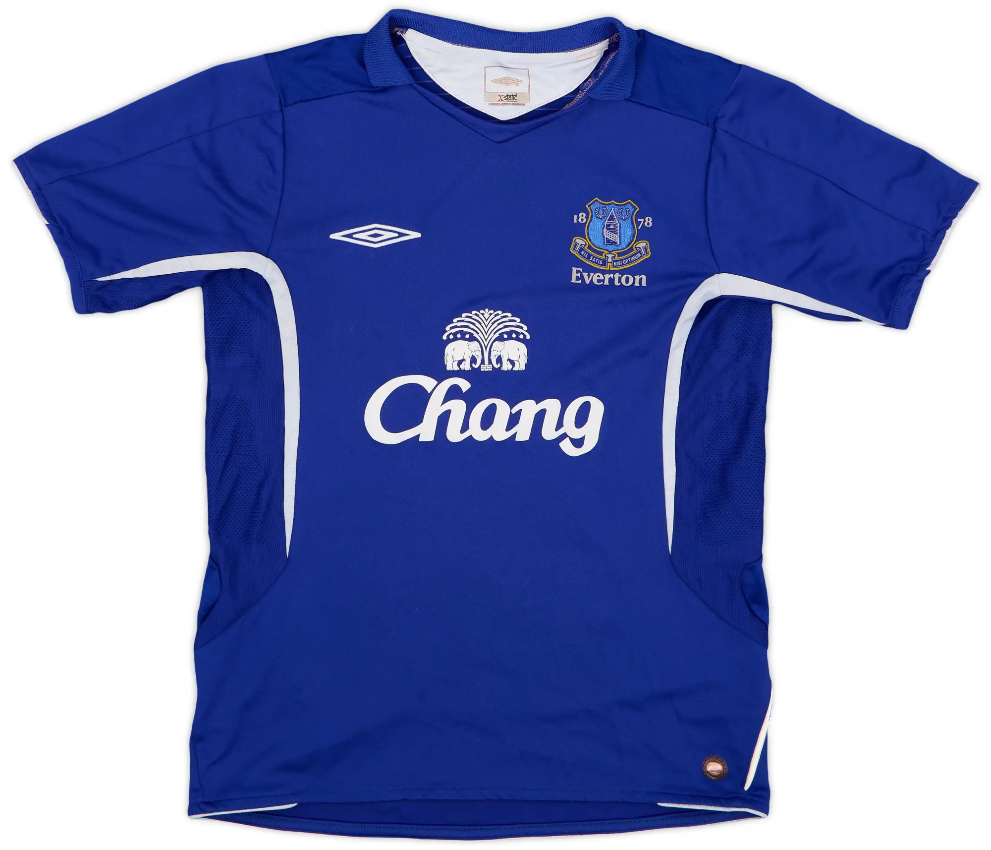 Umbro 2005-06 Everton Home Shirt - 6/10 - (S)